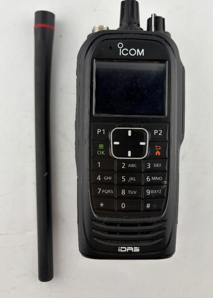 ICOM F3400DT VHF 136-174MHZ ANALOG AND DIGITAL PORTABLE TWO-WAY RADIO W BATTERY
