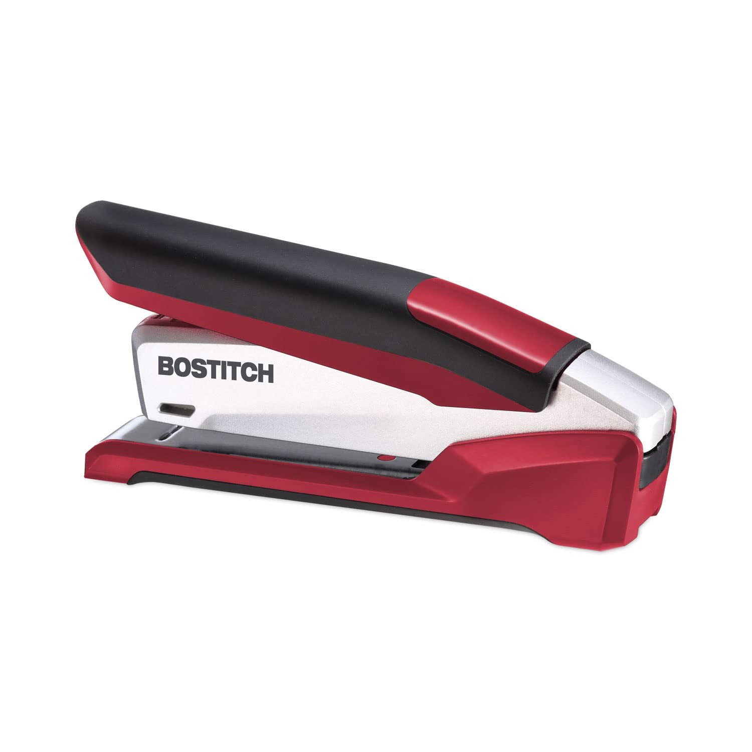 -Bostitch 1117 inPOWER Premium Stapler, 28-Sheet Capacity, Red/Silver