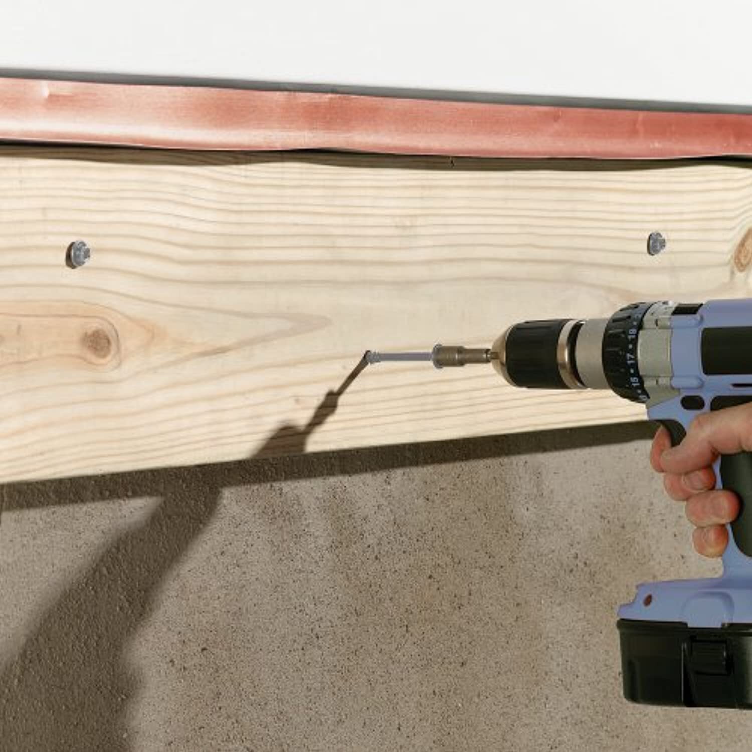 FastenMaster FMLL358-12 LedgerLOK Ledger Board Fastener, 3-5/8 Inches, 12-Count