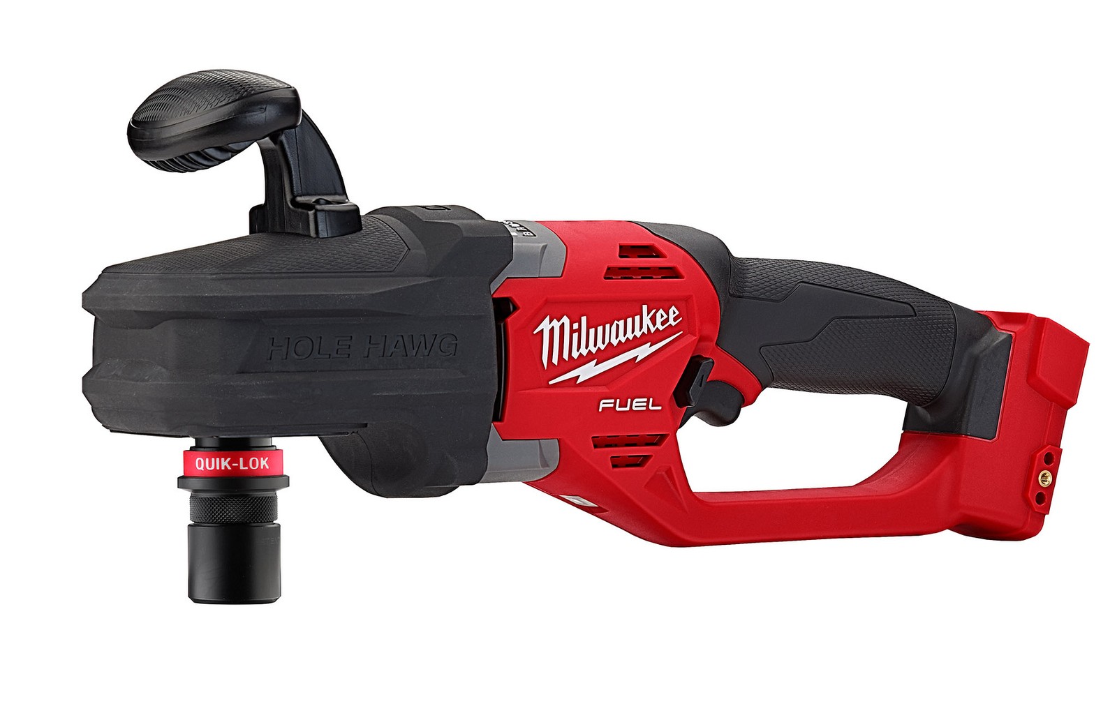 Milwaukee Tool 2808-20 M18 FUEL Hole Hawg Right Angle Drill W/QUIK-LOK Tool Only