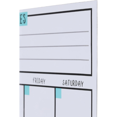 Dry Erase Calendar for Fridge, Magnetic, 14.7 x 11.8, Magnetic Calendar with 4 D