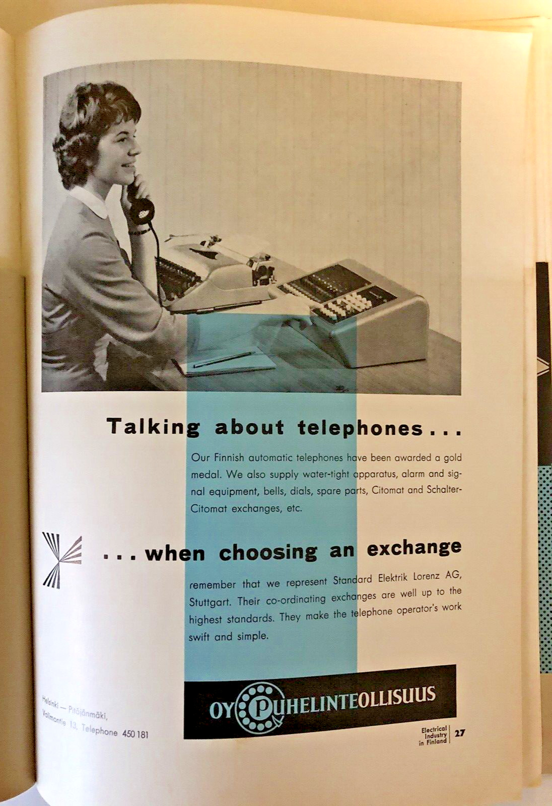 ELECTRICAL INDUSTRY IN FINLAND 1961 EXPORTS Radios Television Sets Telephones ++