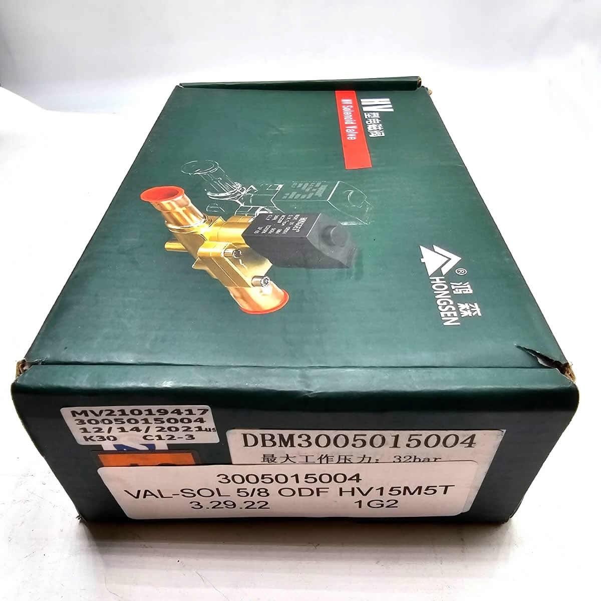 Solenoid Valve 5/8 in ODF HV15M5T with coil 220V HONGSEN 3005015015004