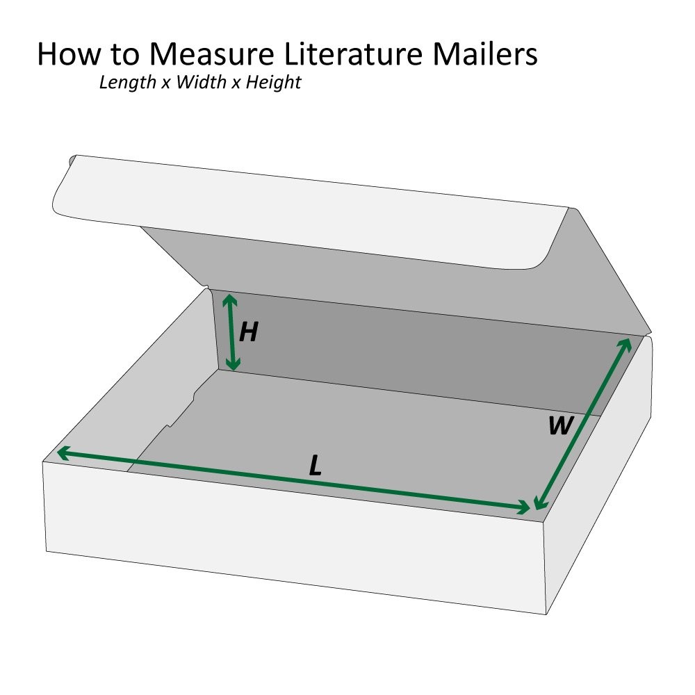 BFML19122 Corrugated Cardboard Literature Mailers, 19 x 12 x 2 1/2 Inches, Tu…