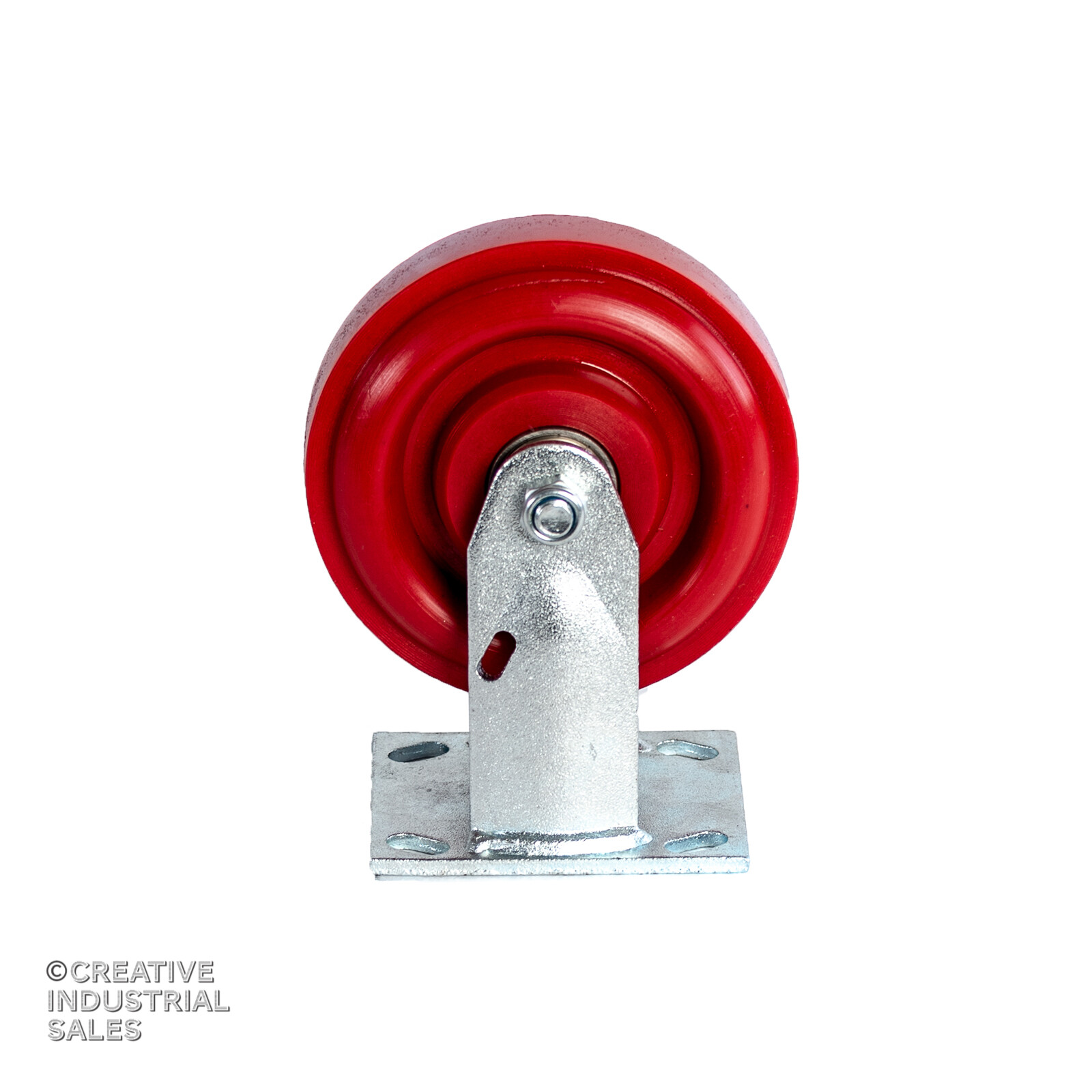 6″ X 2″ Swivel Caster Polymer Wheel w/ Brake (2) Rigid (2)Tool Box