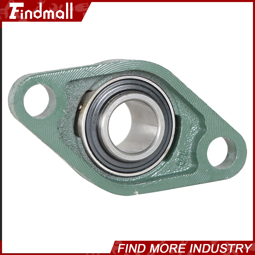Findmall 10PCS UCFL205-16 Pillow Block Flange Bearing 1″ Bore 2 Bolt Solid Base