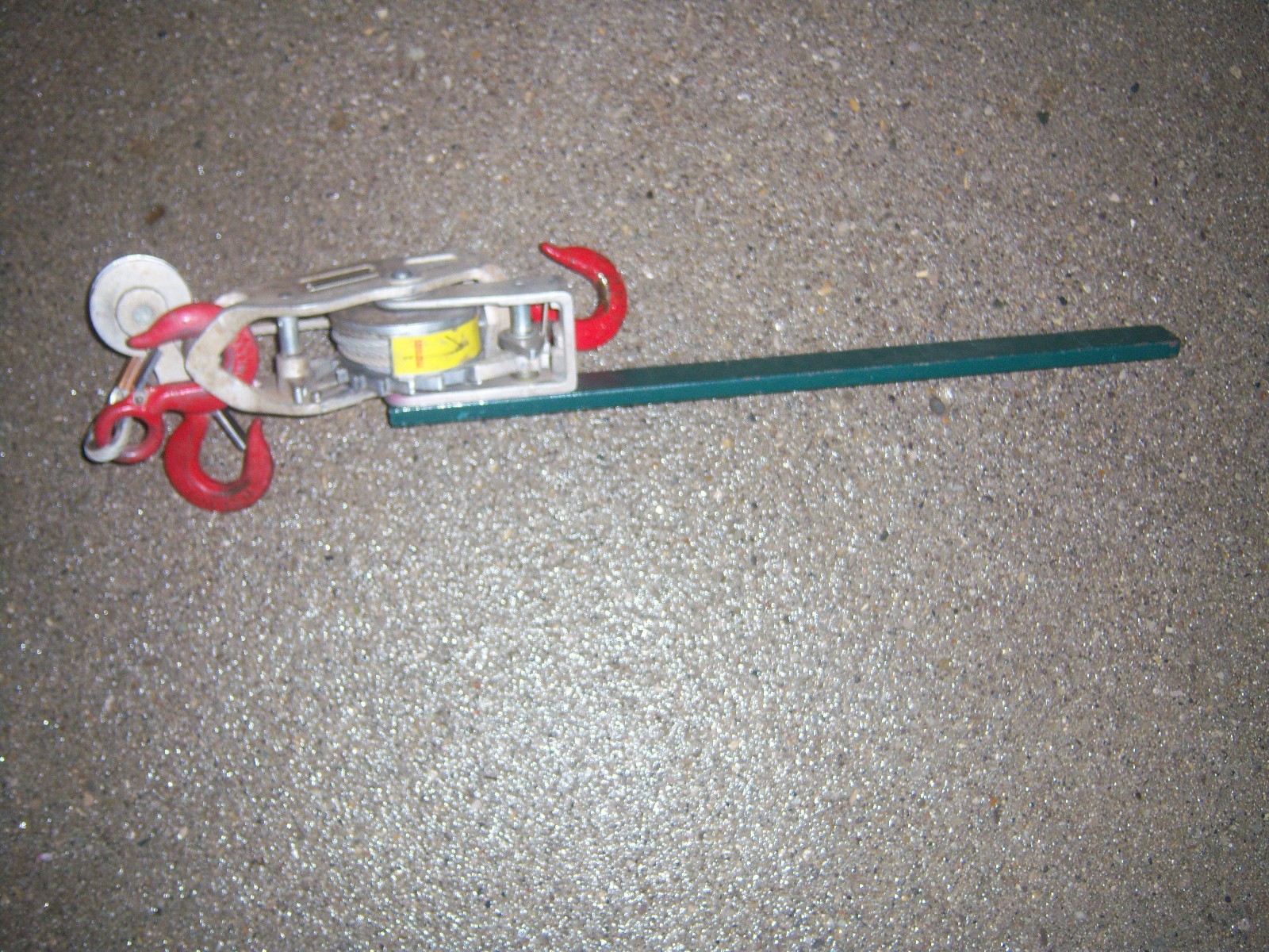 NICE LUG-ALL MODEL 3000-10 1 1/2 Ton Hoist Come Along CAPACITY 3000 Lbs