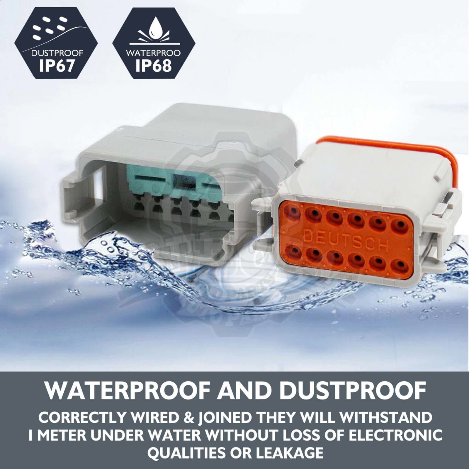 1650PCS Genuine Deutsch Connector Kit Stamped Contacts For 14,16,18,20 GA.WIRE