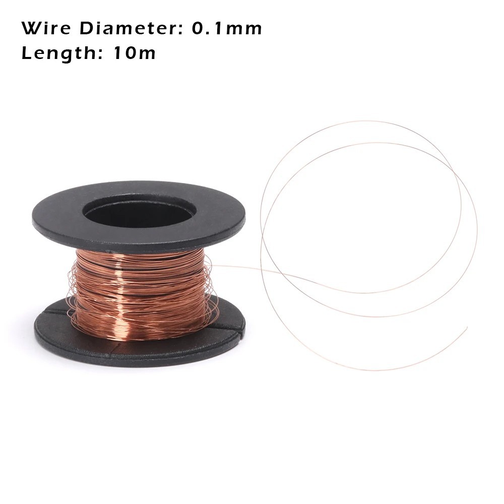 0.1mm Copper Soldering Wire 10m Enameled PCB Link Jumper Line Motherboard Repair