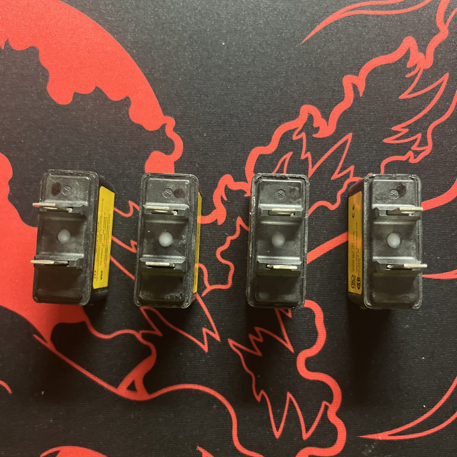 4x Eaton TCF20 Bussmann Low-Peak CUBEFuse 20A 600V