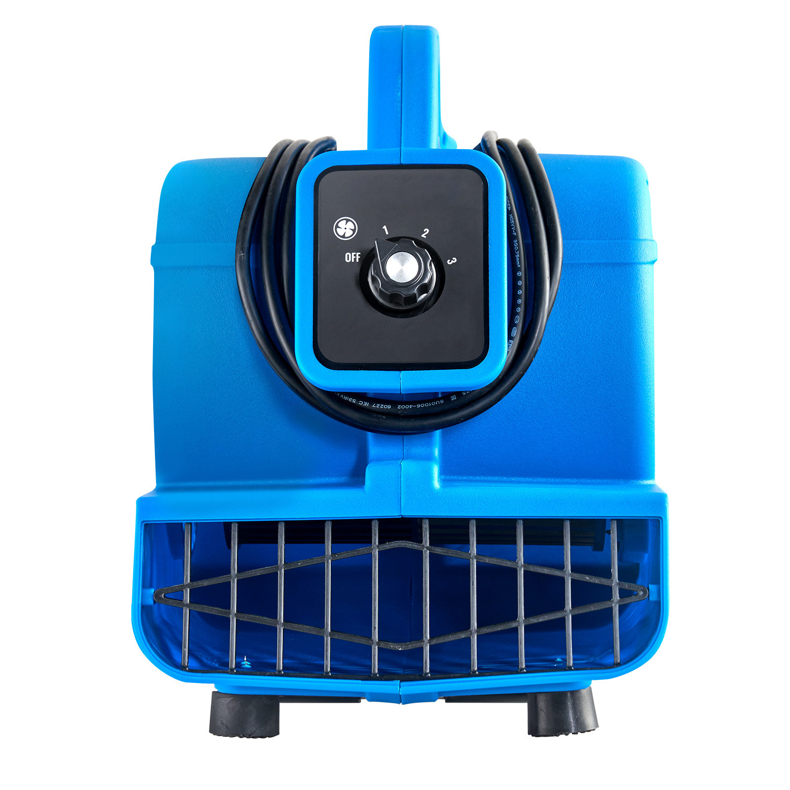 VEVOR Floor Blower 1360 RPM 600 CFM Air Mover with 4 Blowing Angles 3-Speeds