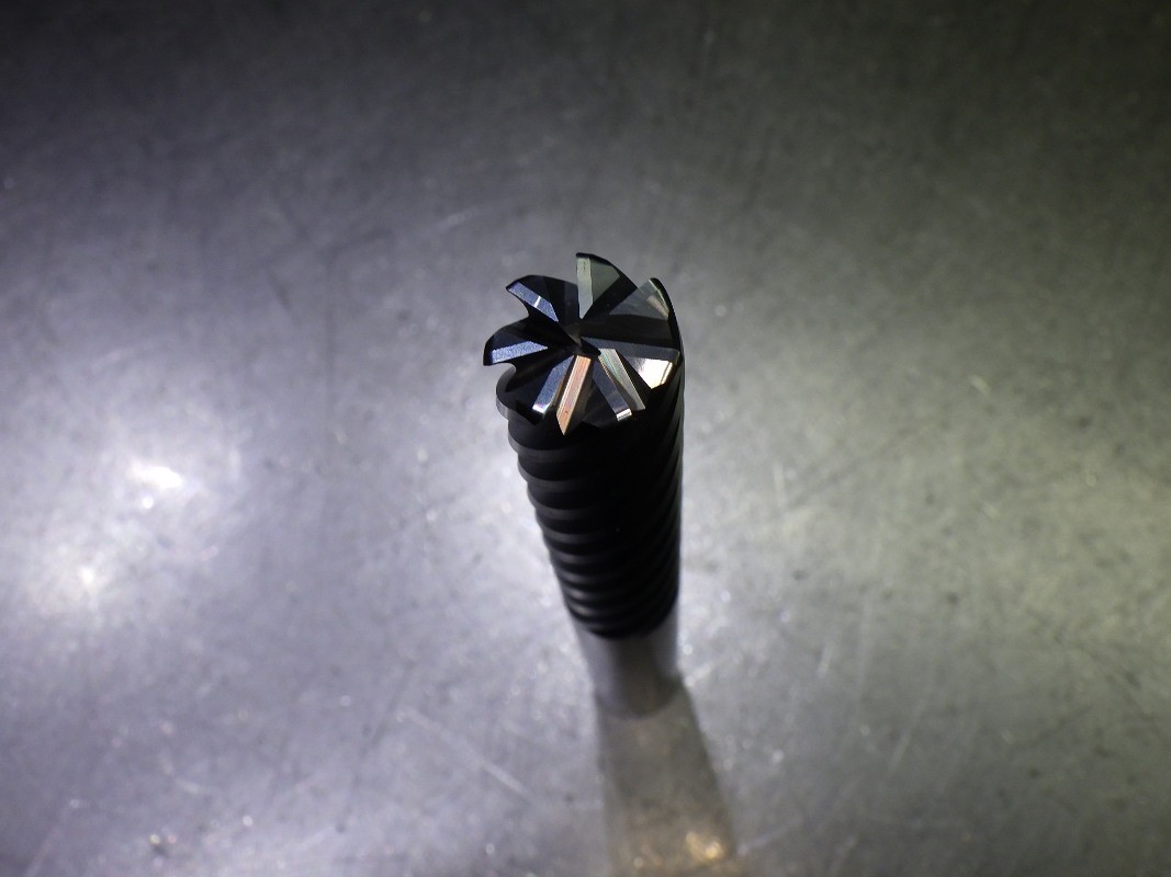 YG-1 1/2″ 7 Flute Carbide CR Endmill 1/2″ Shank .03″ R GM99935547 (LOC2083A)