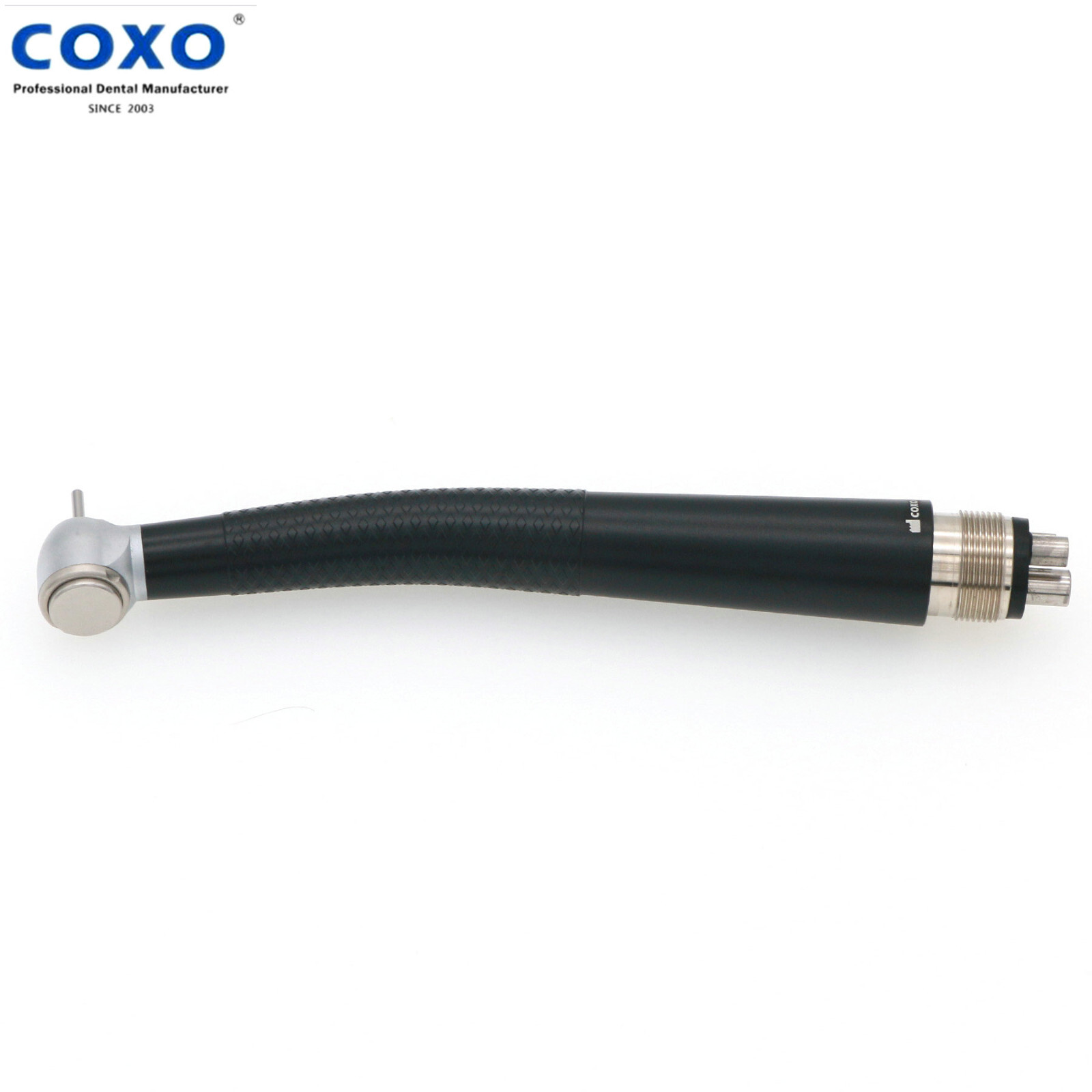US COXO Dental Colorful CX207-C High Speed Air Turbine Handpiece 4 Hole M4 Blue