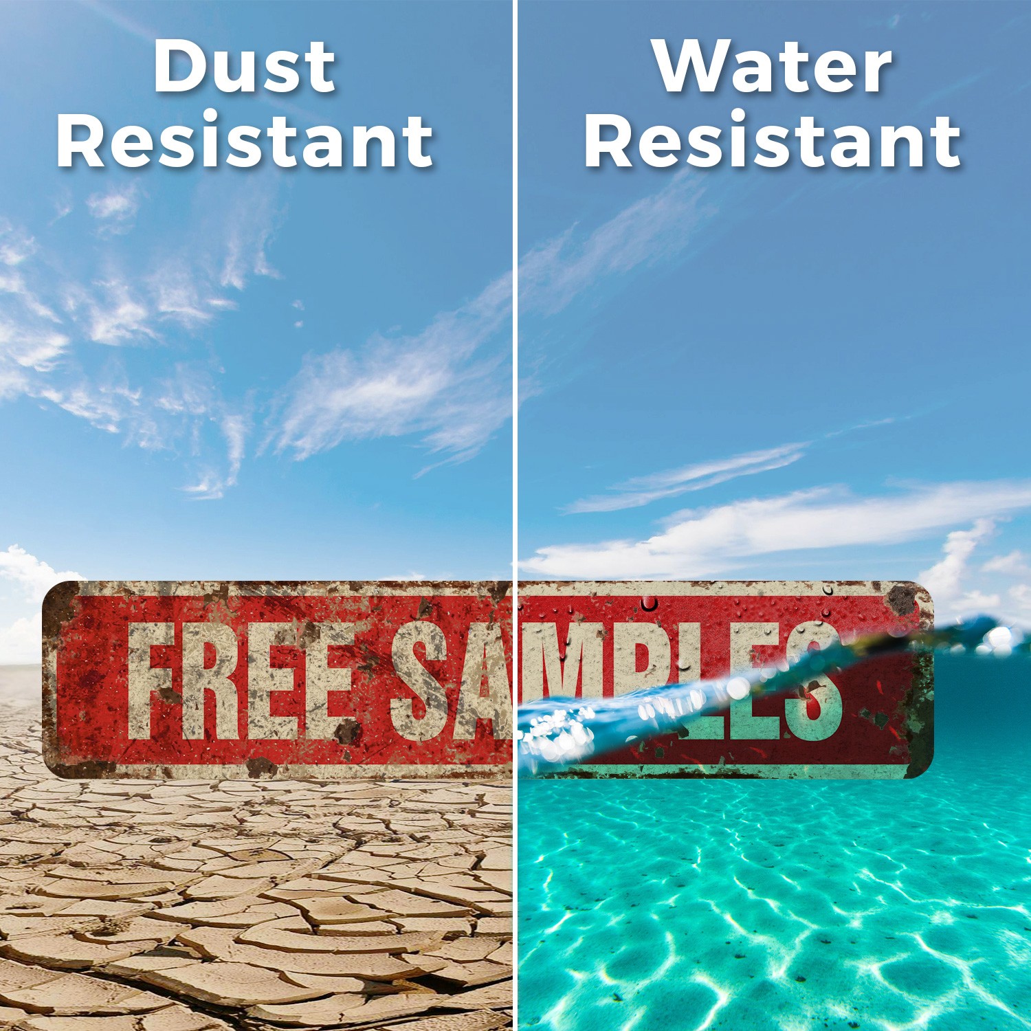 FREE SAMPLES Vintage Style Street Sign giveaways sampler consumer product