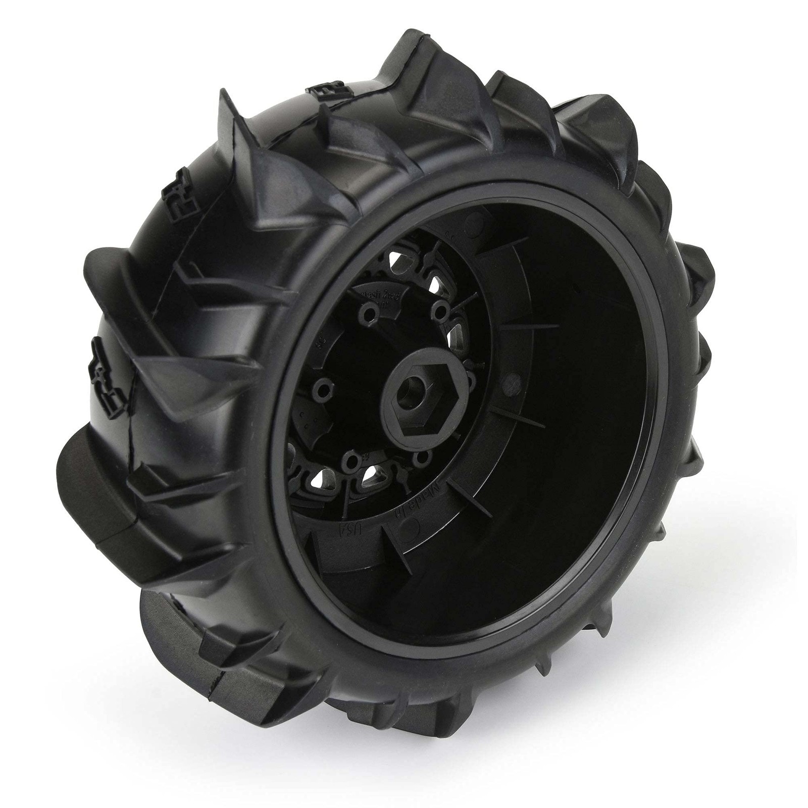 Pro-Line Racing Dumont Paddle Sc 2.2/3.0 Mtd Raid Blk F/R Pro1018510 Rc Tire