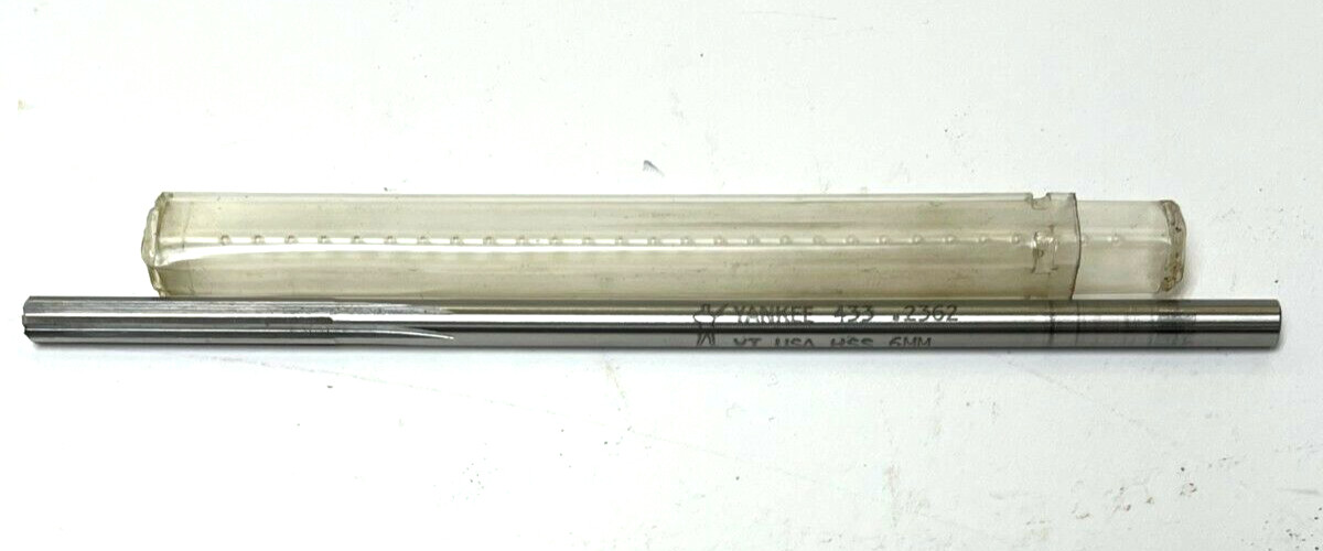 YANKEE CHUCK REAMER 433 HSS 0.2362 6″ OVERALL LENGTH