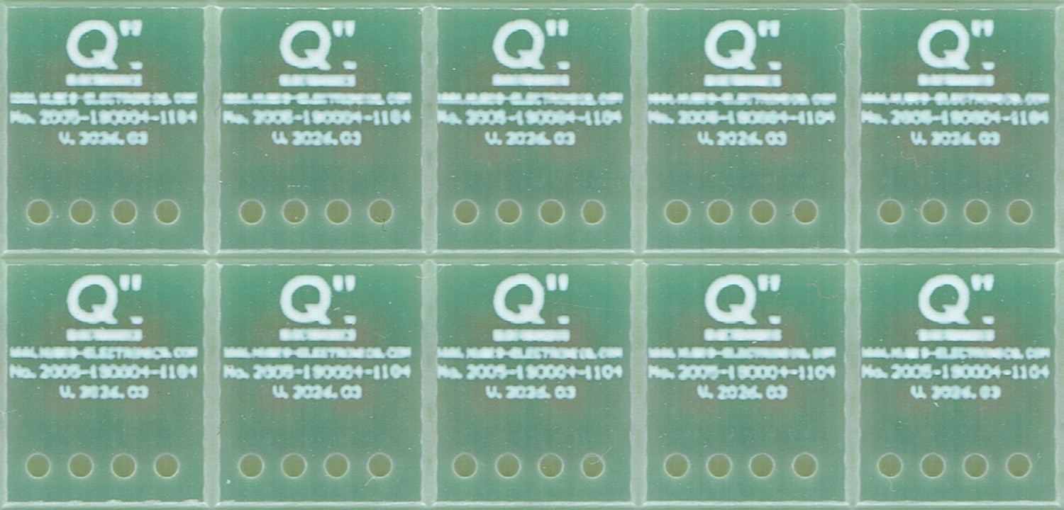 SOT-143 1.90mm(0.075″) to 1 x IDC1x4 (1.27mm p.r.) – 10 PCS. [US]