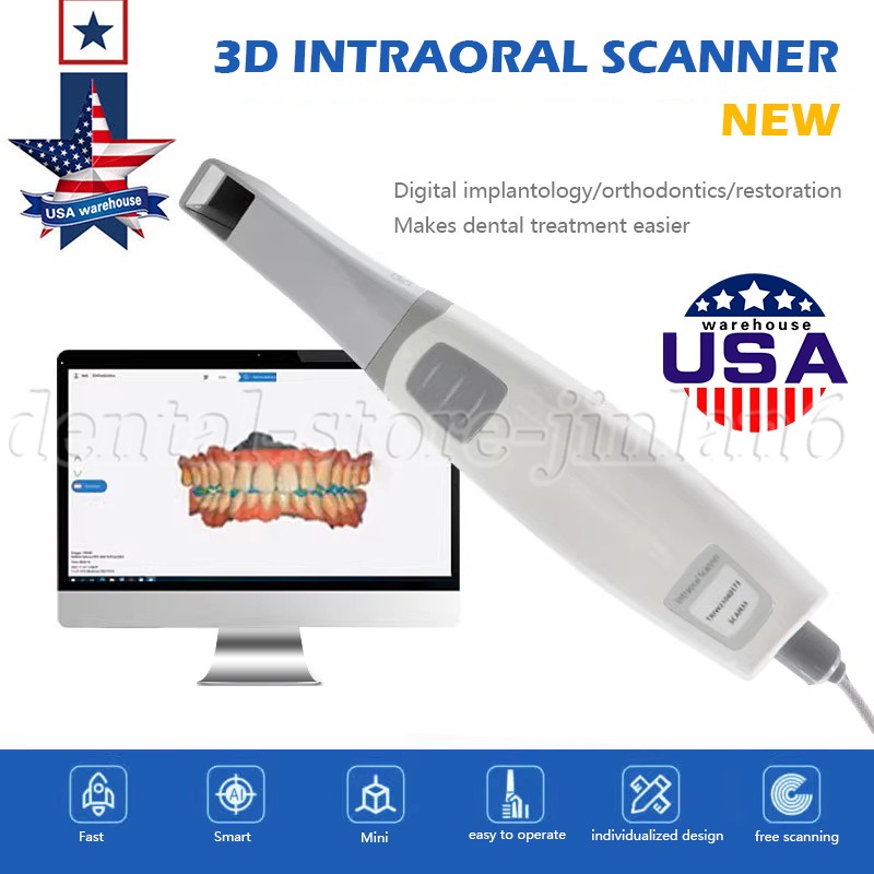 Factory Price 3D Oral Fast Speed Digital Dentist 3D Dental Intraoral Scanner