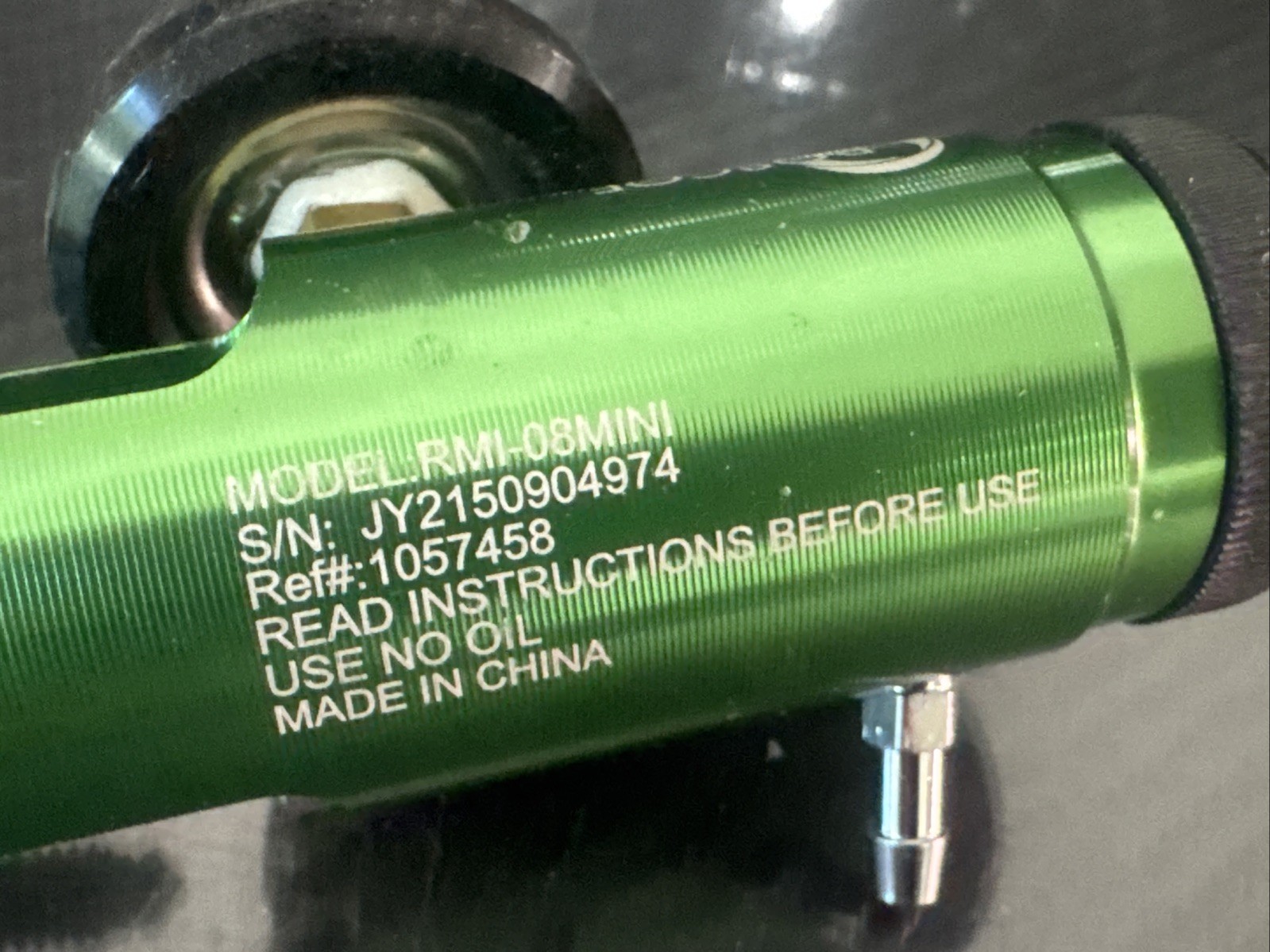 Roscoe Medical RMI-08MINI Tank Regulator 0-8 LPM, CGA-870