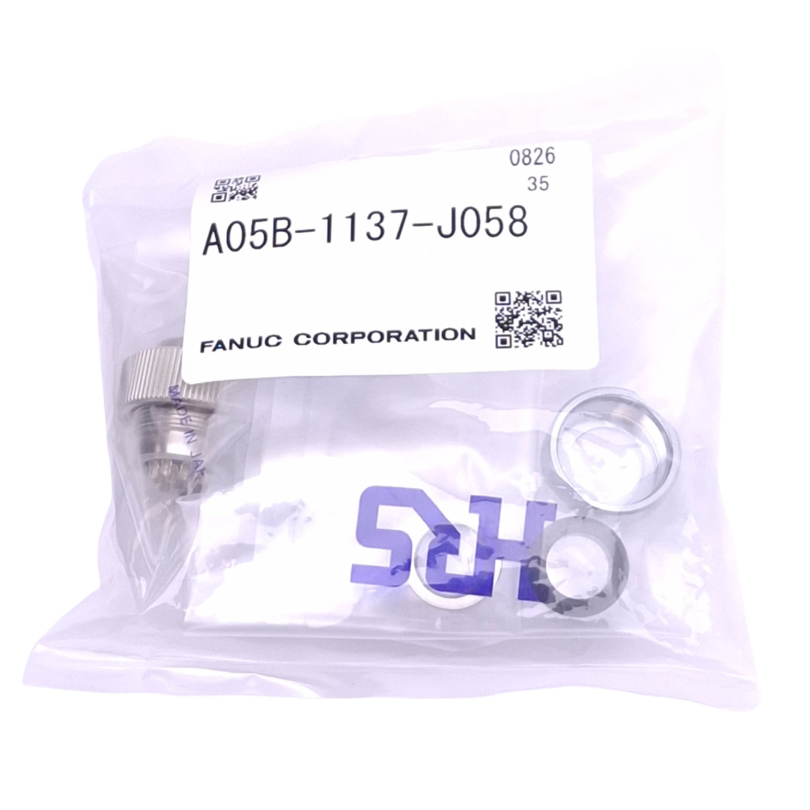 GE Fanuc A05B-1137-J058 End-Effector Connector for LR Mate 200iD Robot, 12-Pin