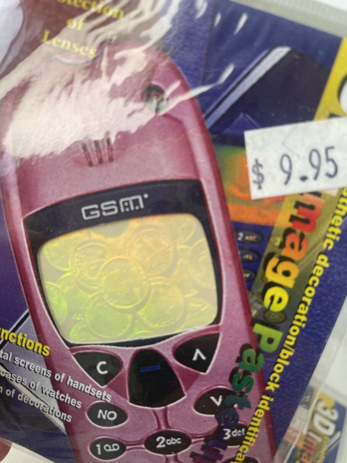 Vintage 3D Image Faceplate Nokia 3310 3330 Custom Retro Cover Cases Lot of 6