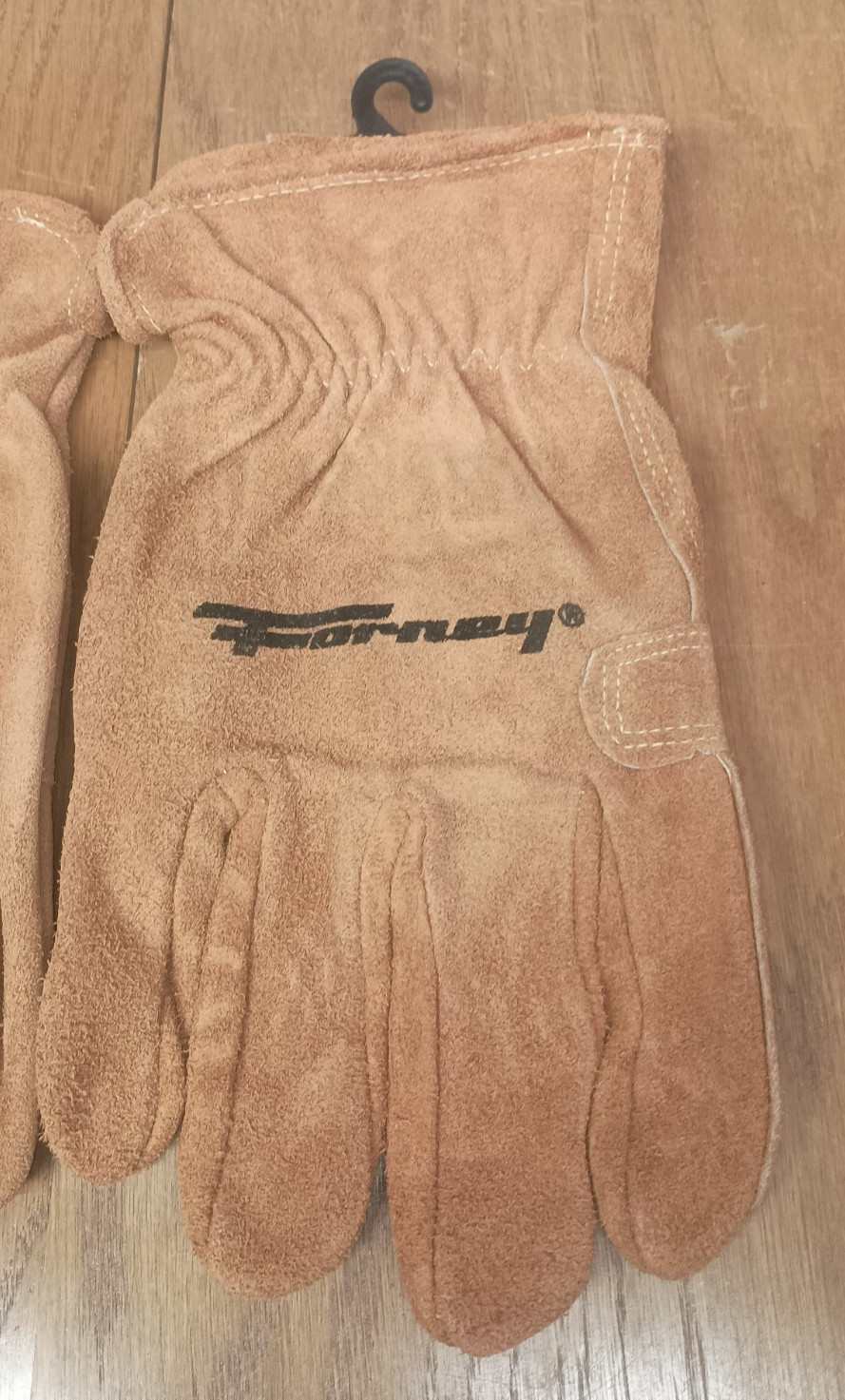 Lot of 2: Forney Premium Cowhide Leather Fencer Work Gloves Mens XXL (2 Pairs)