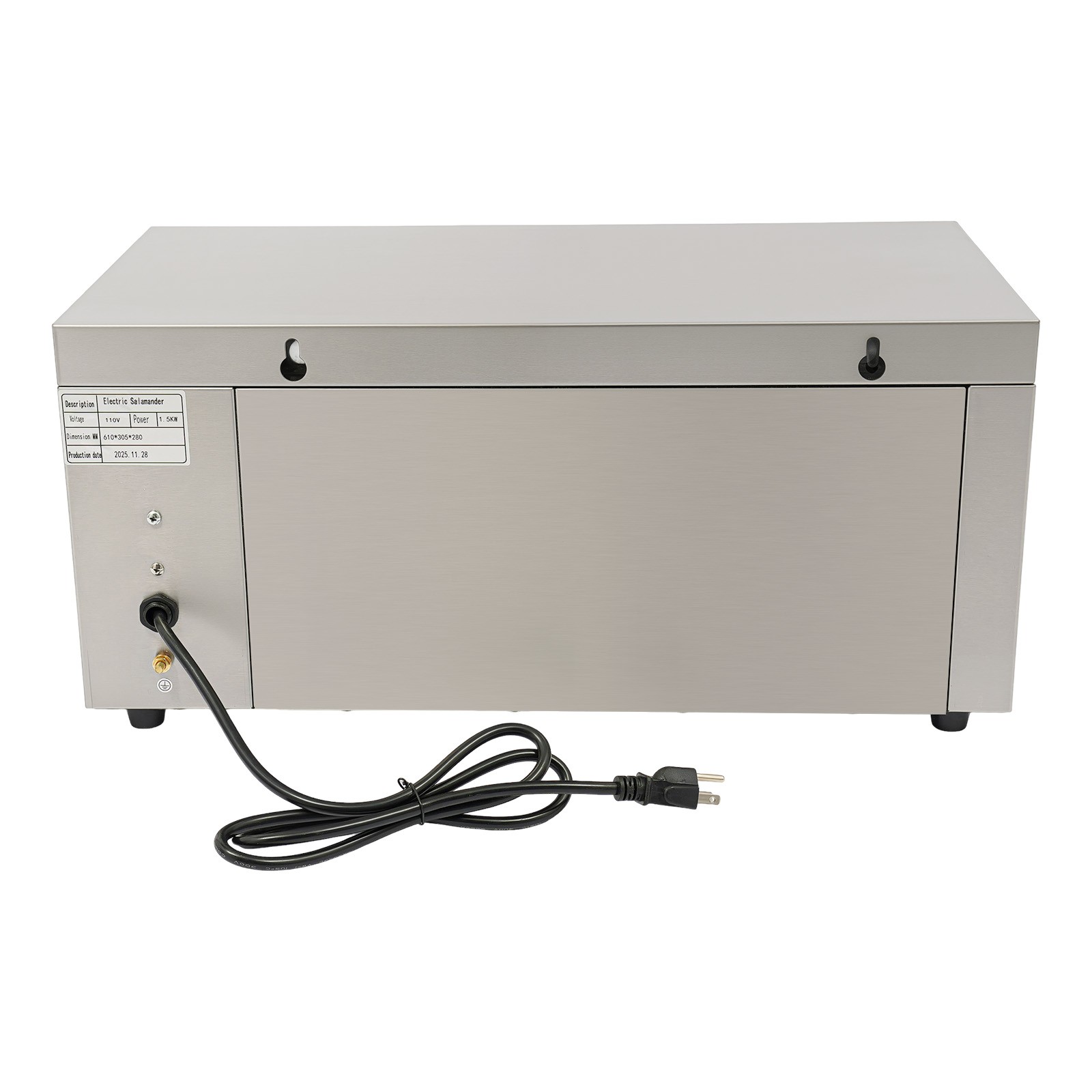 Salamander Broiler Fast Heating Toaster Oven 1500W Grid Electric Cheese Melter