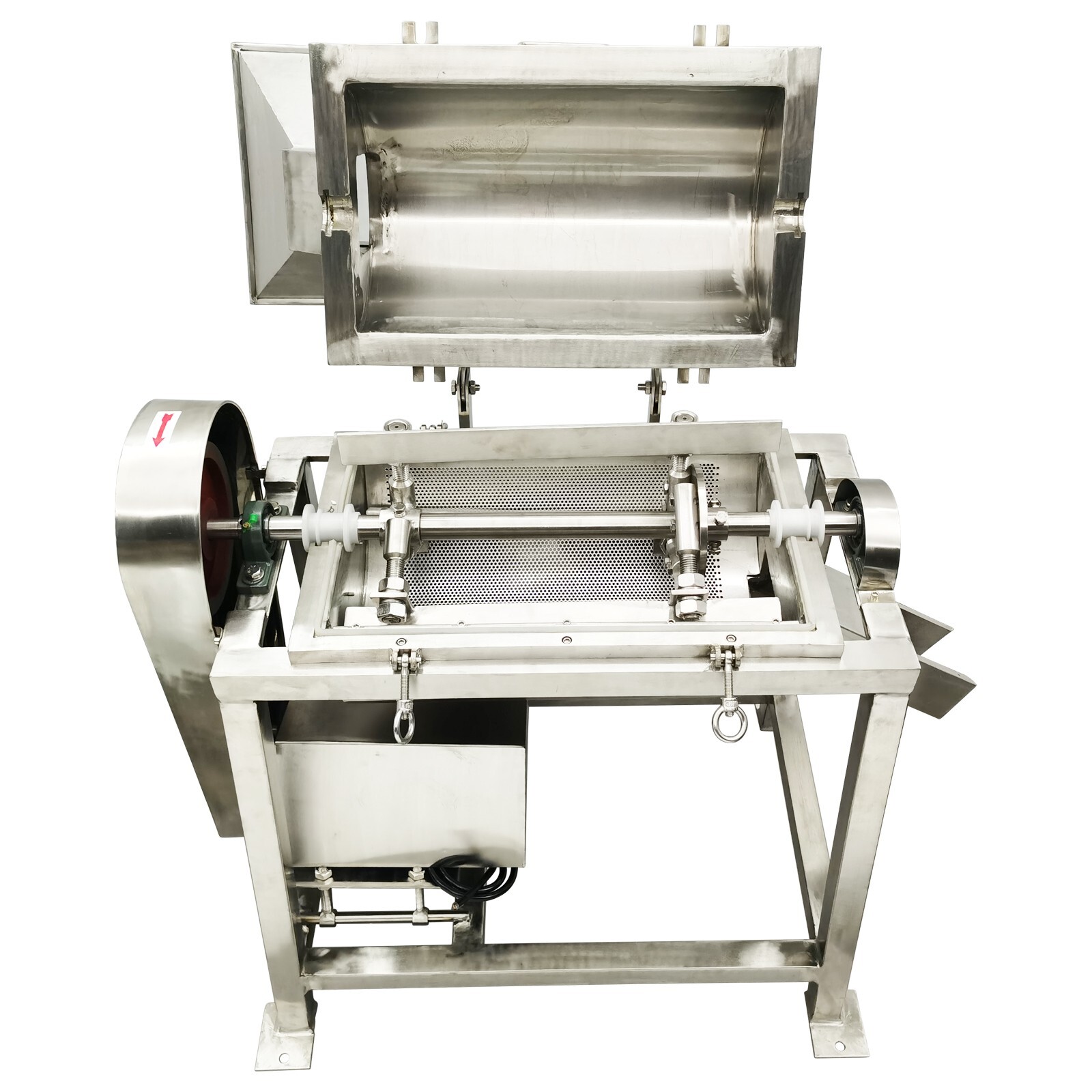 220V 3PH Auto Spiral Fruit and Vegetable Crushing and Beater 0.5T/H Sieve 0.12″