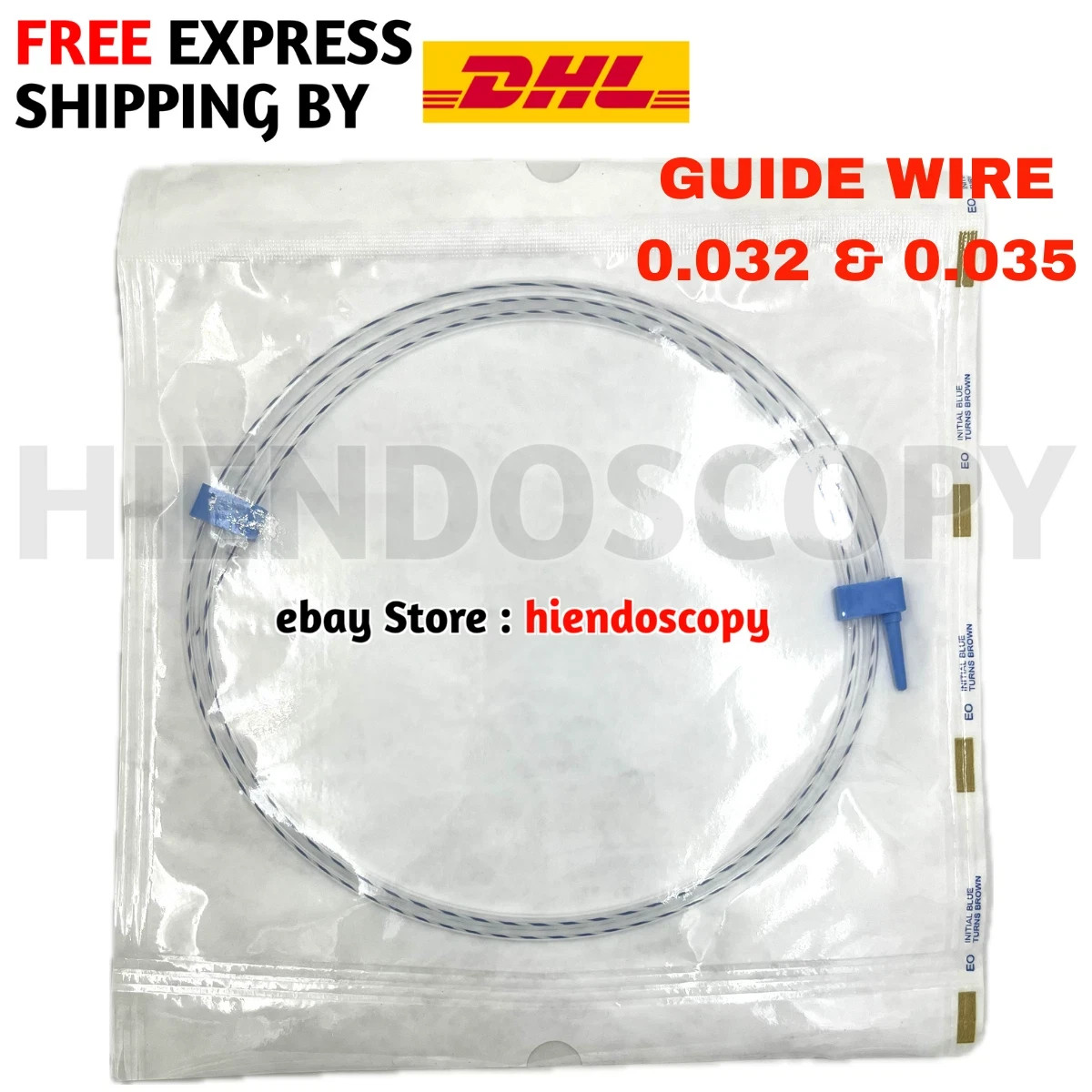 Zebra Guide Wire Size 0.032 & 0.035 Length 150cm Urology Surgical Instruments