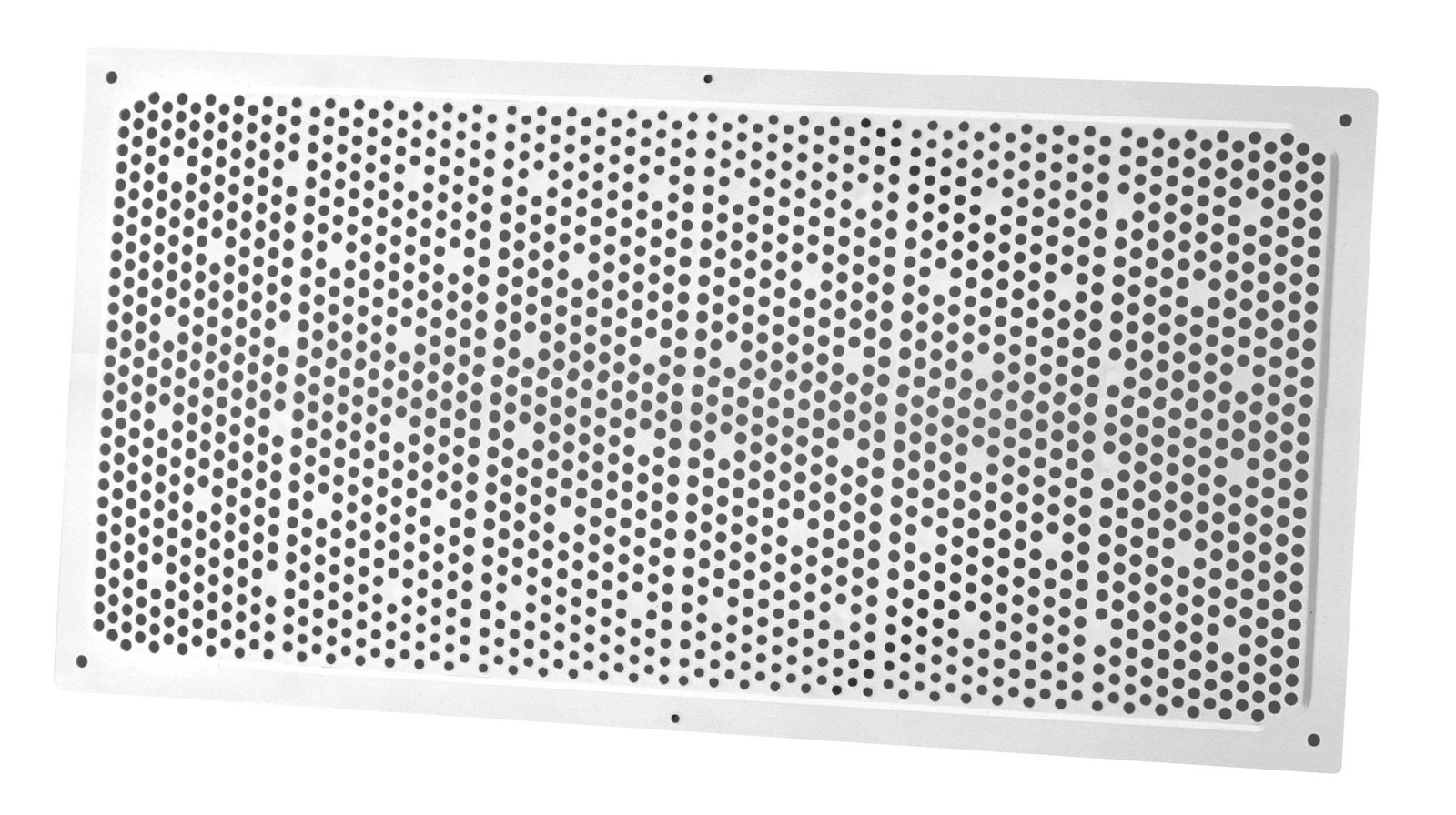 Duraflo 641608 Soffit Vent 16-Inch by 8-Inch Under Eave Vent Cover White