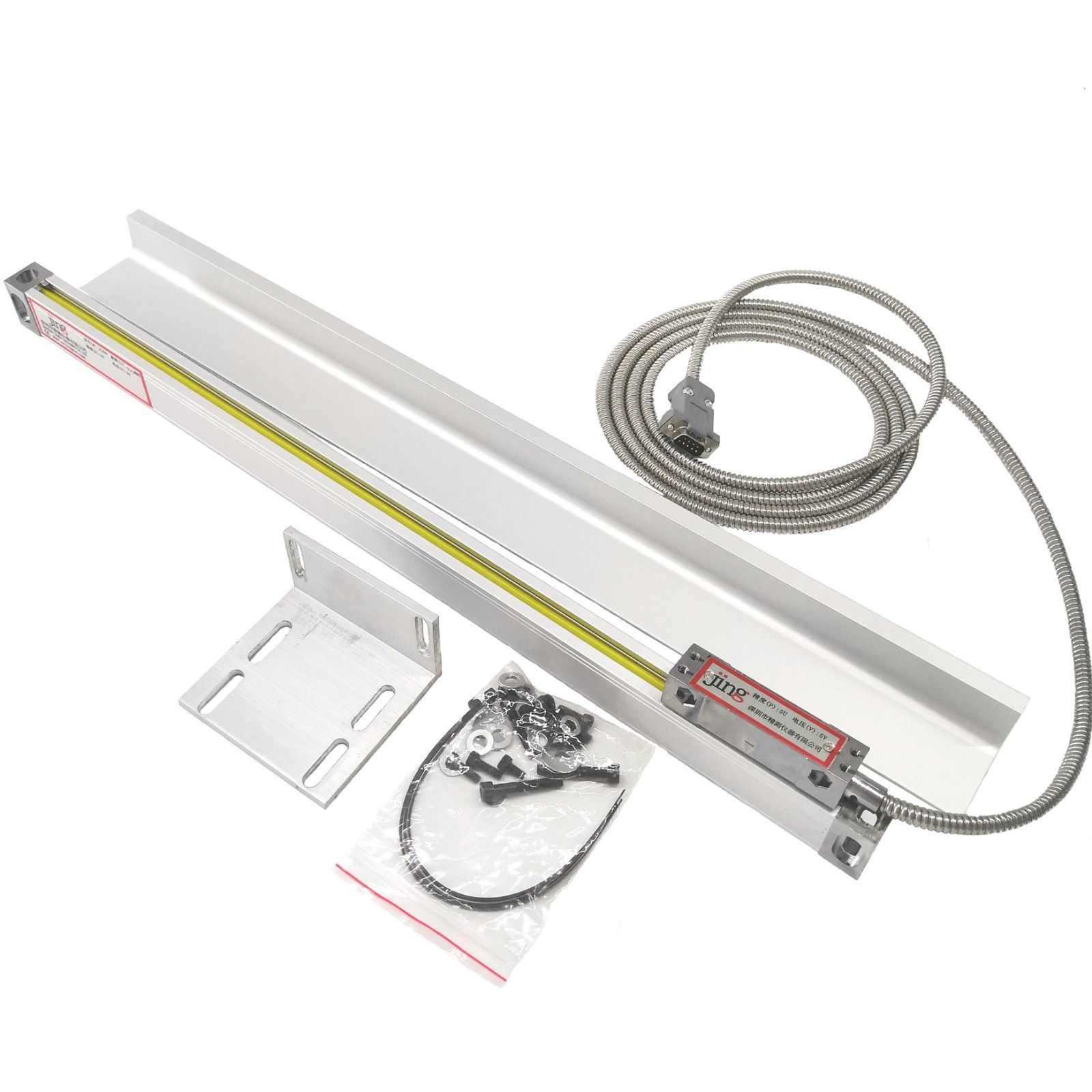 2/3 Axis Digital Readout DRO TTL 5um Linear Glass Scale Encoder Milling Lathe US