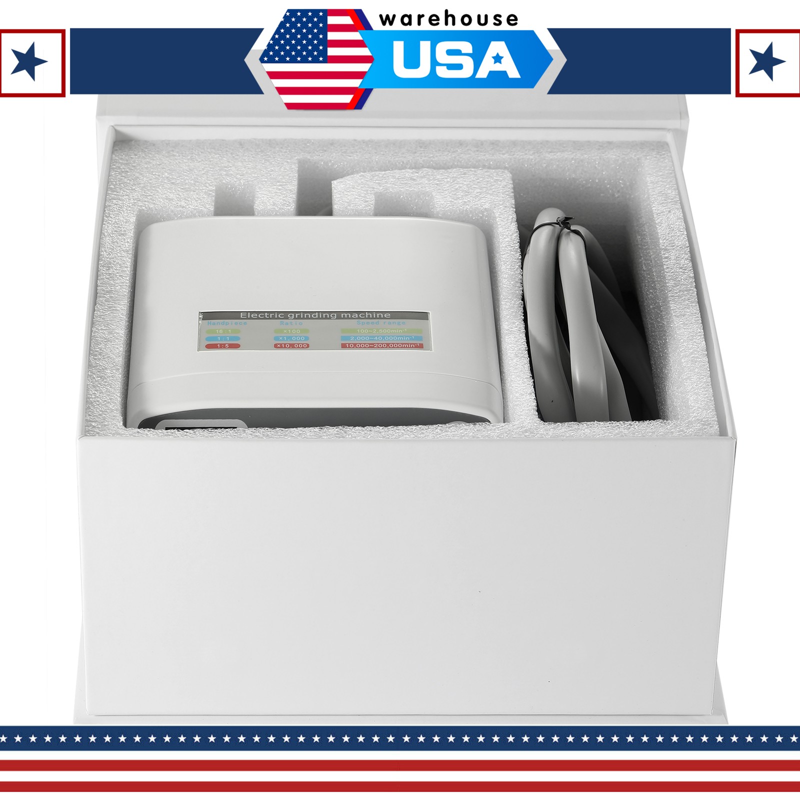 SANDENT Dental Brushless LED Electric Micro Motor Fit 1:1/1:5/16:1 Handpiece US