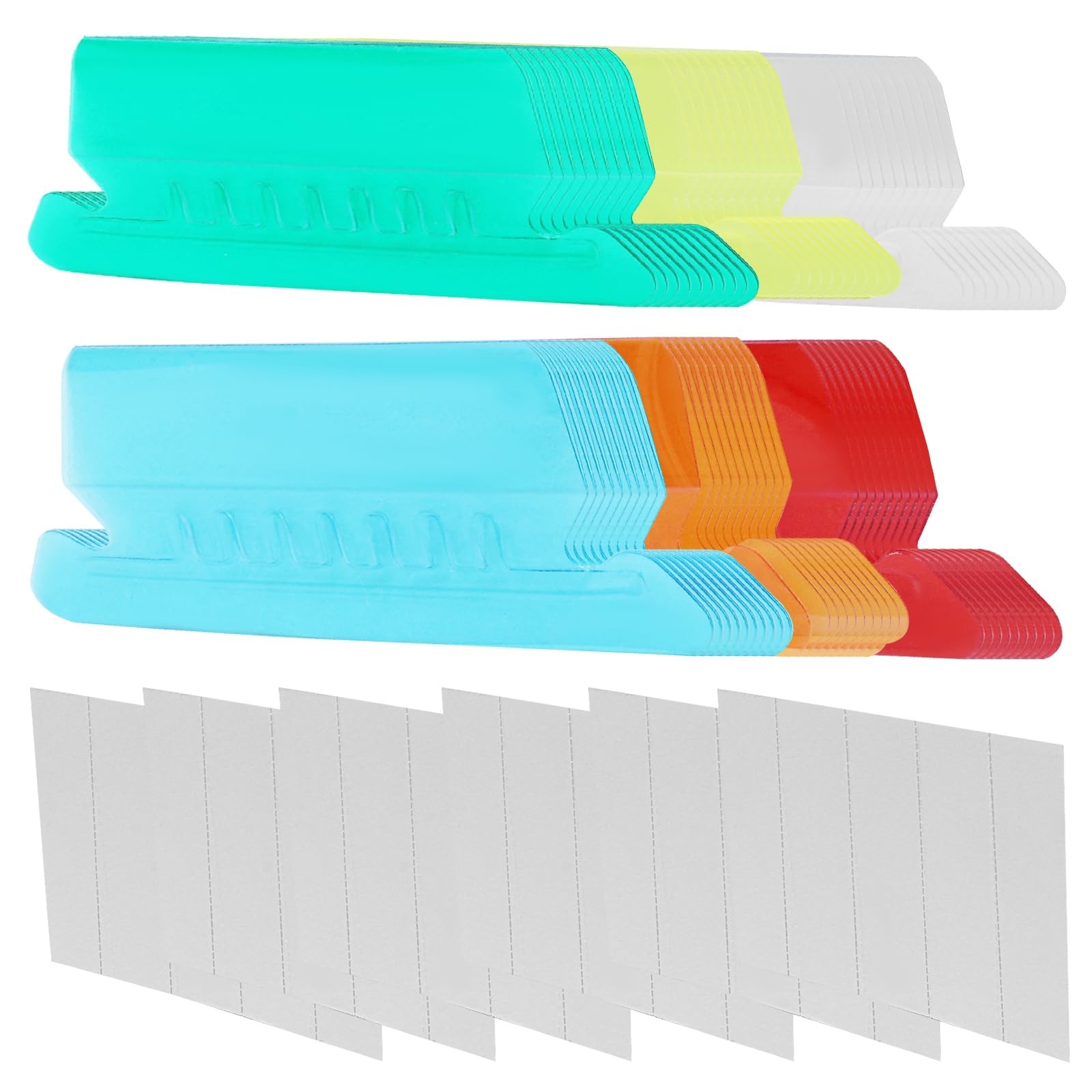 Hanging File Folder, 60 Sets of File Folder Tabs and Inserts for Quick