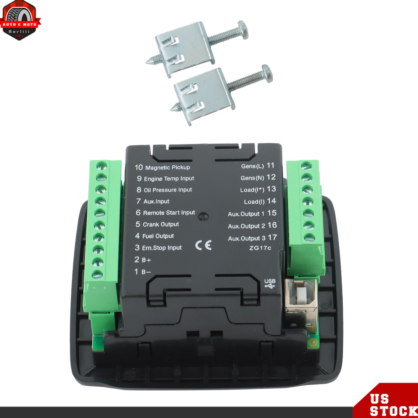Generator Controller Auto Start Module HGM1790N 4 Stroke Engine For SmartGen