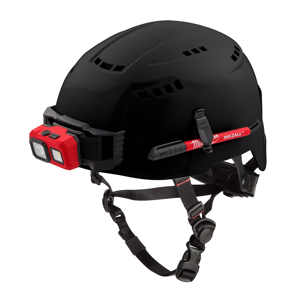 Milwaukee 48-73-1310 BOLT Black Safety Helmet (USA) – Type 2, Class C, Vented