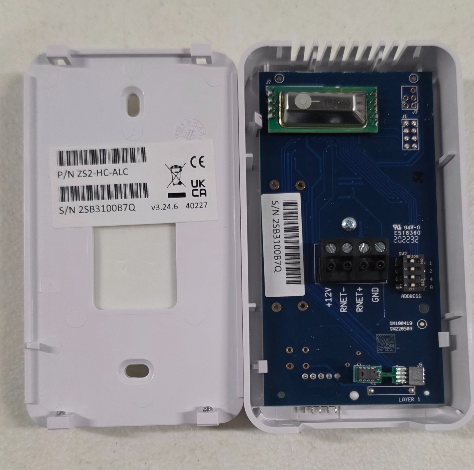 Automated Logic ZS2-HC-ALC ZS Room Temp, Humidity and CO2
