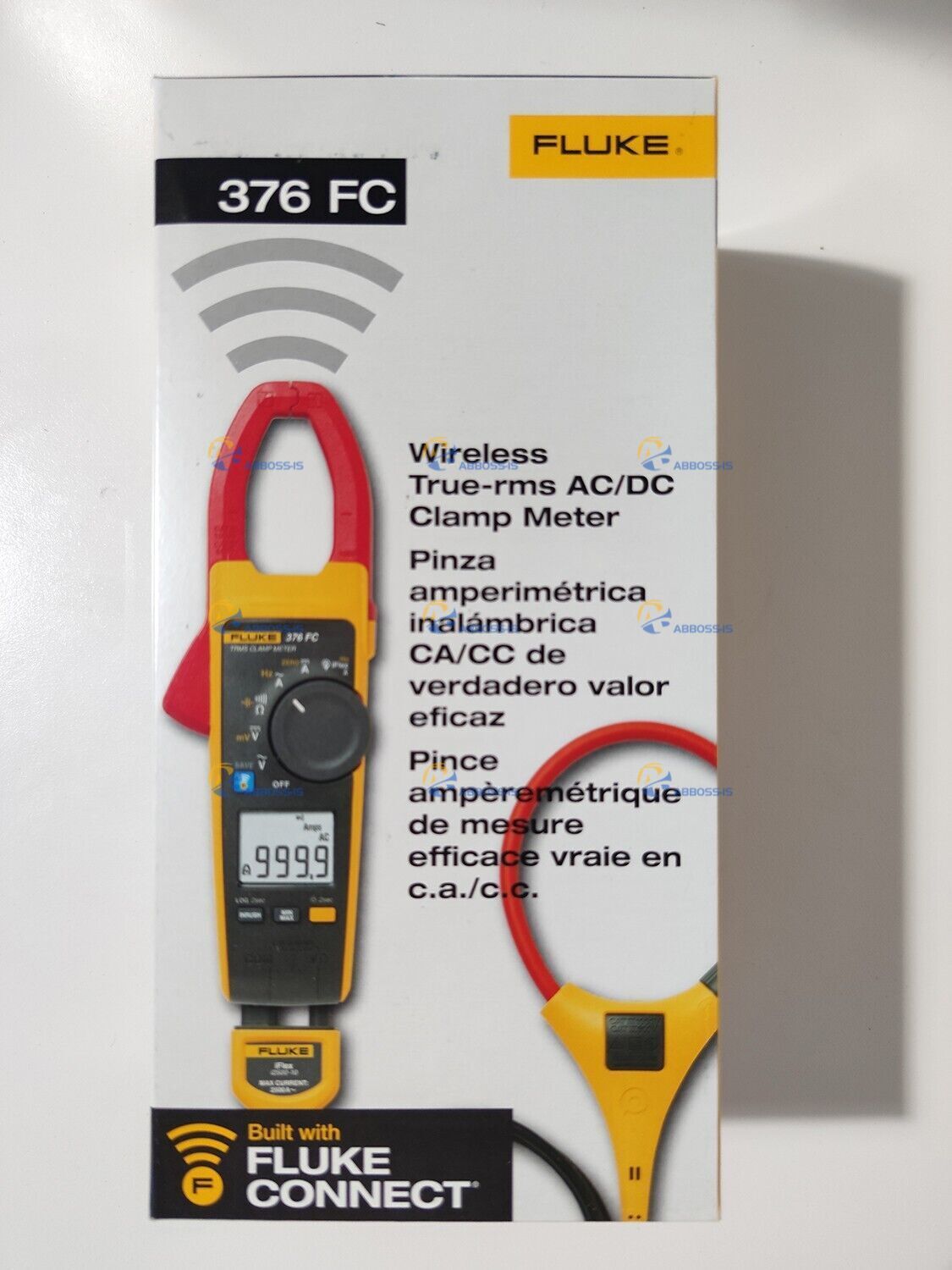 NEW Fluke 376 FC True-RMS AC/DC Clamp Meter