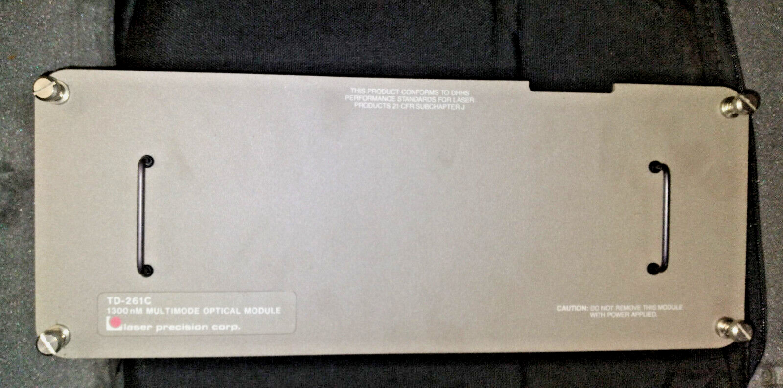 Laser Precision Corp TS-4320(P)/G Optical Fiber Full Test Set with Case NO Card