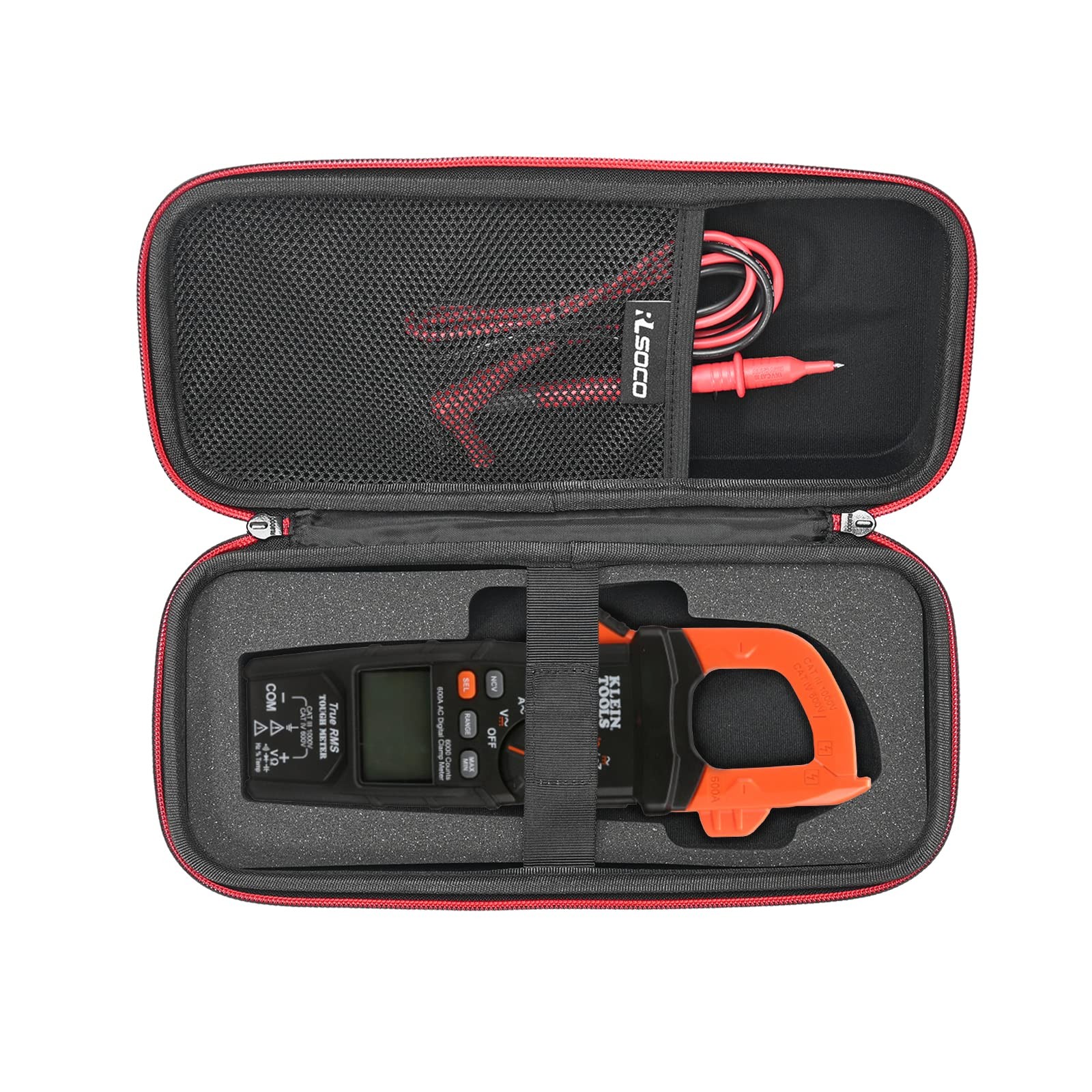 RLSOCO Hard Case Compatible with Klein Tools CL800/CL700/CL600 Digital Clamp Met