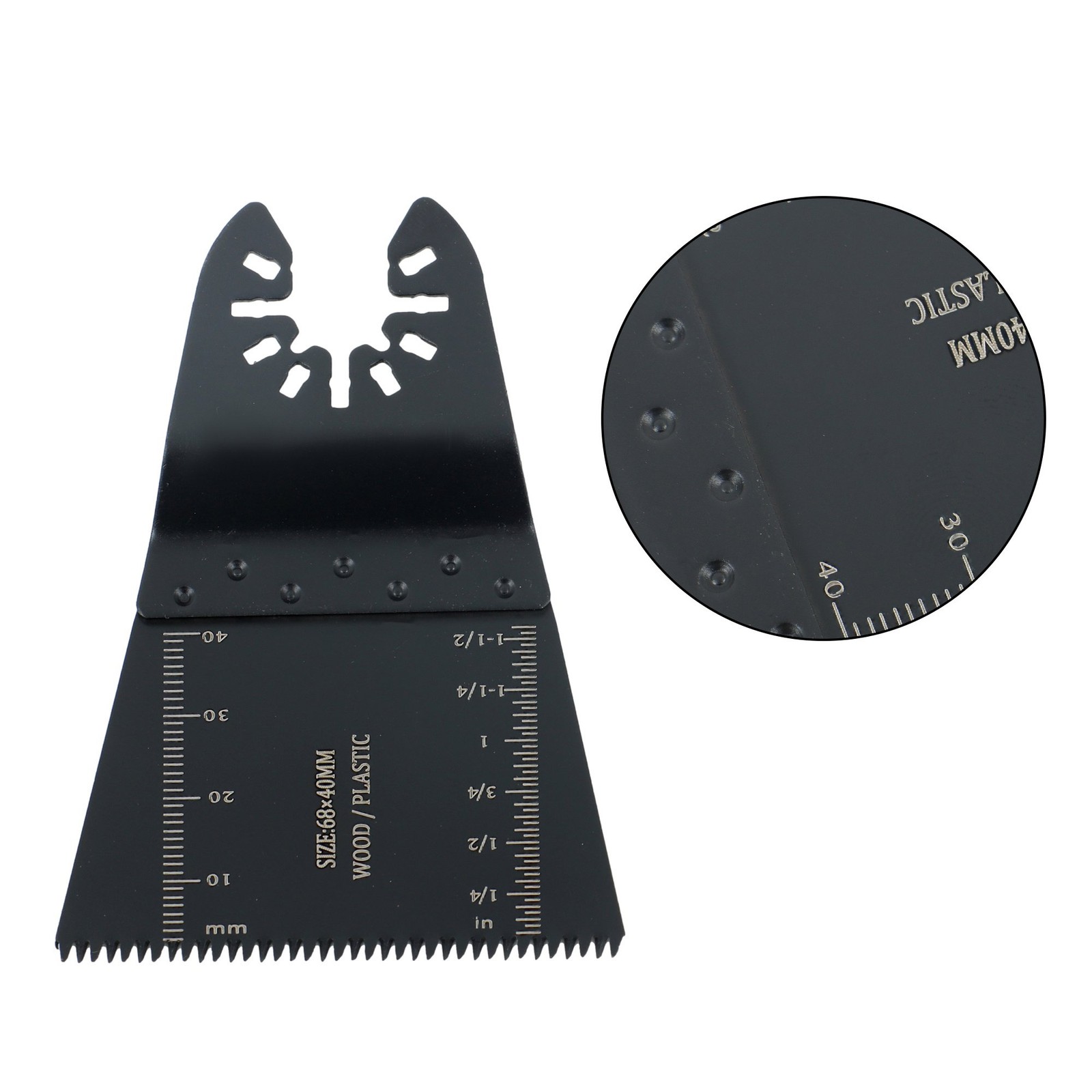23 Pieces Oscillating Saw Blades – Titanium & Carbide Multitool Blades Kit