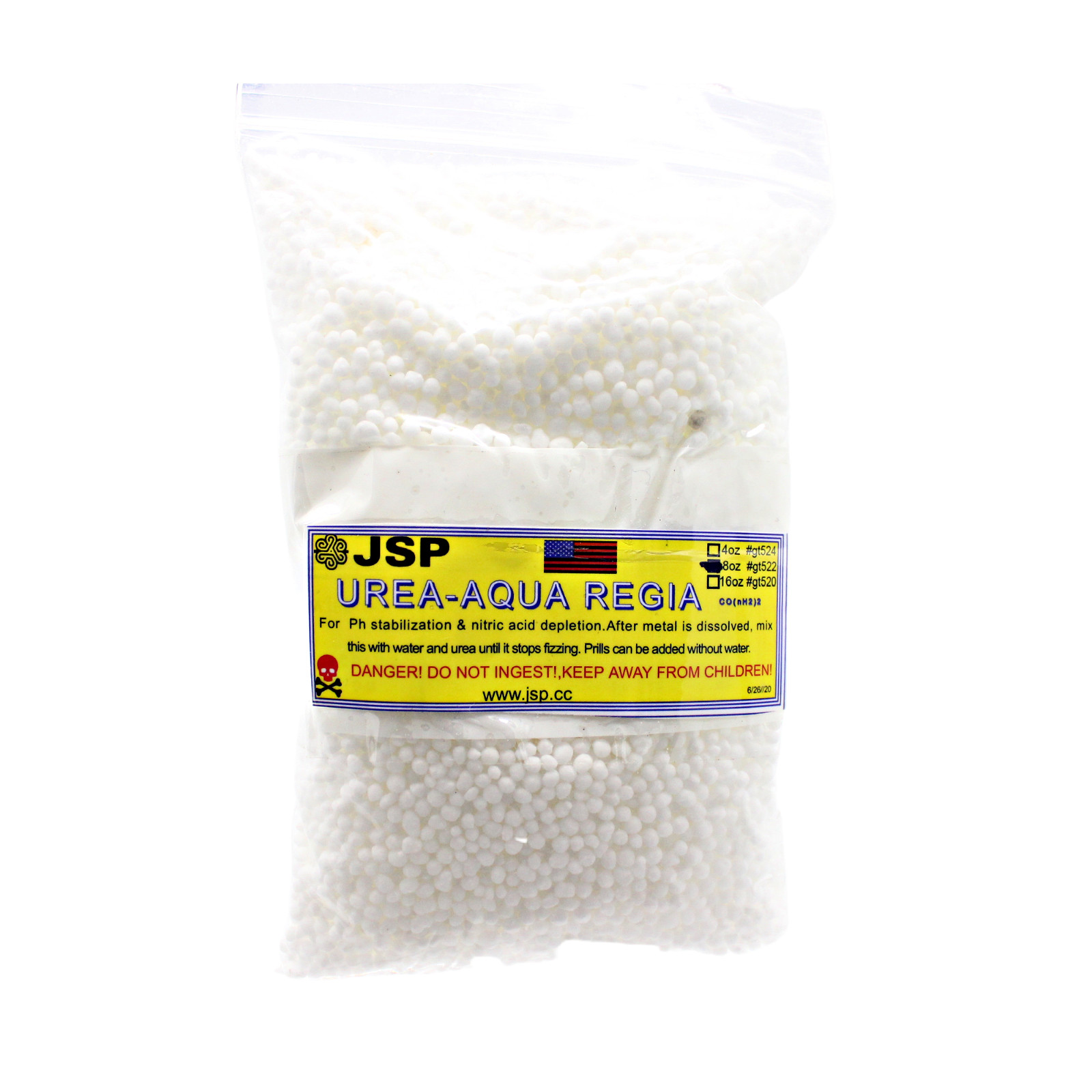 Gold Recovery Kit 1 lb Sodium Metabisulfite 1 lb Urea for Scrap Metal Refining
