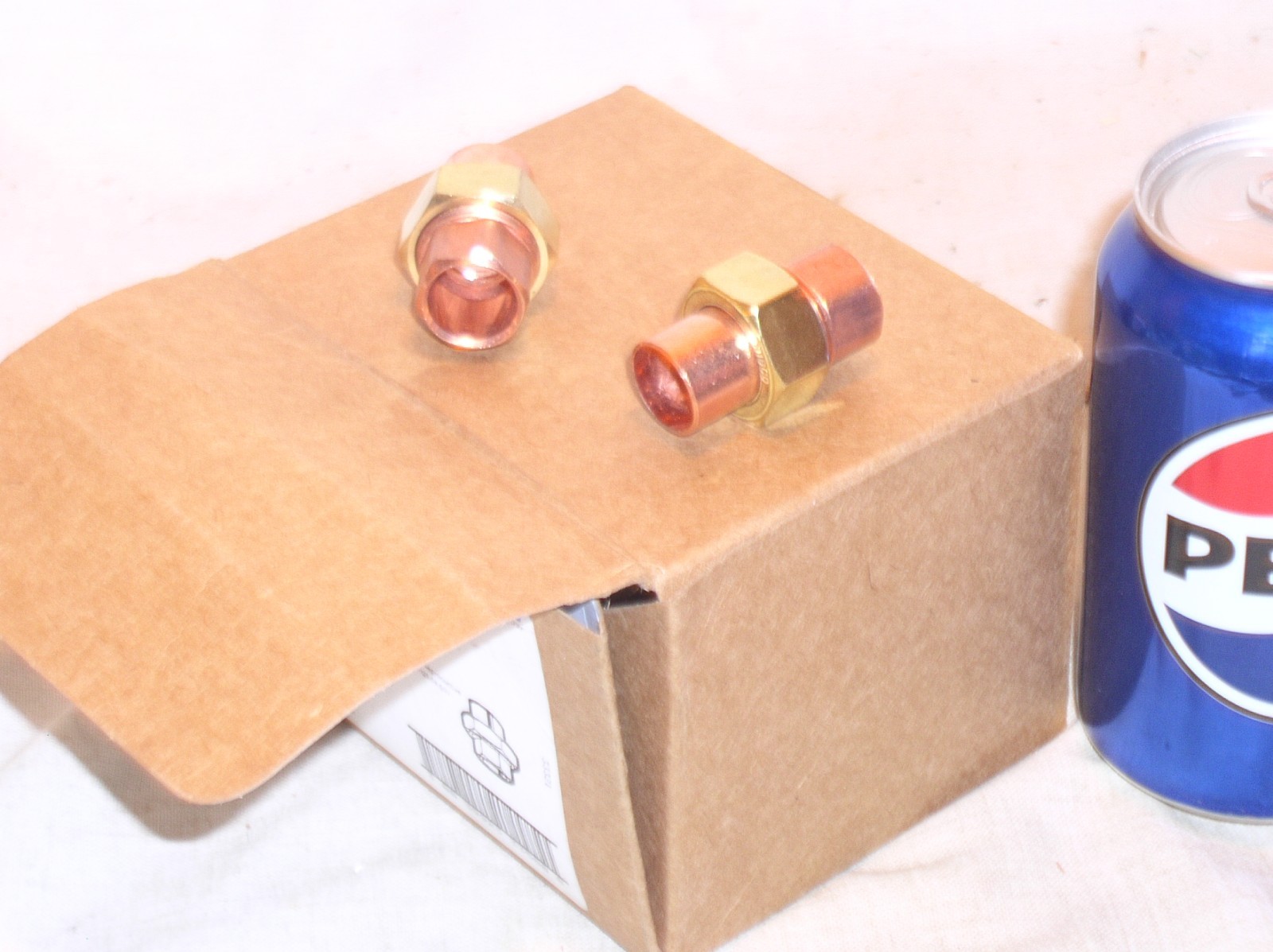 2 NEW NIBCO 1WLJ7 1/2” INCH WROT COPPER UNION SWEAT SOLDER FITTING FREE SHIP