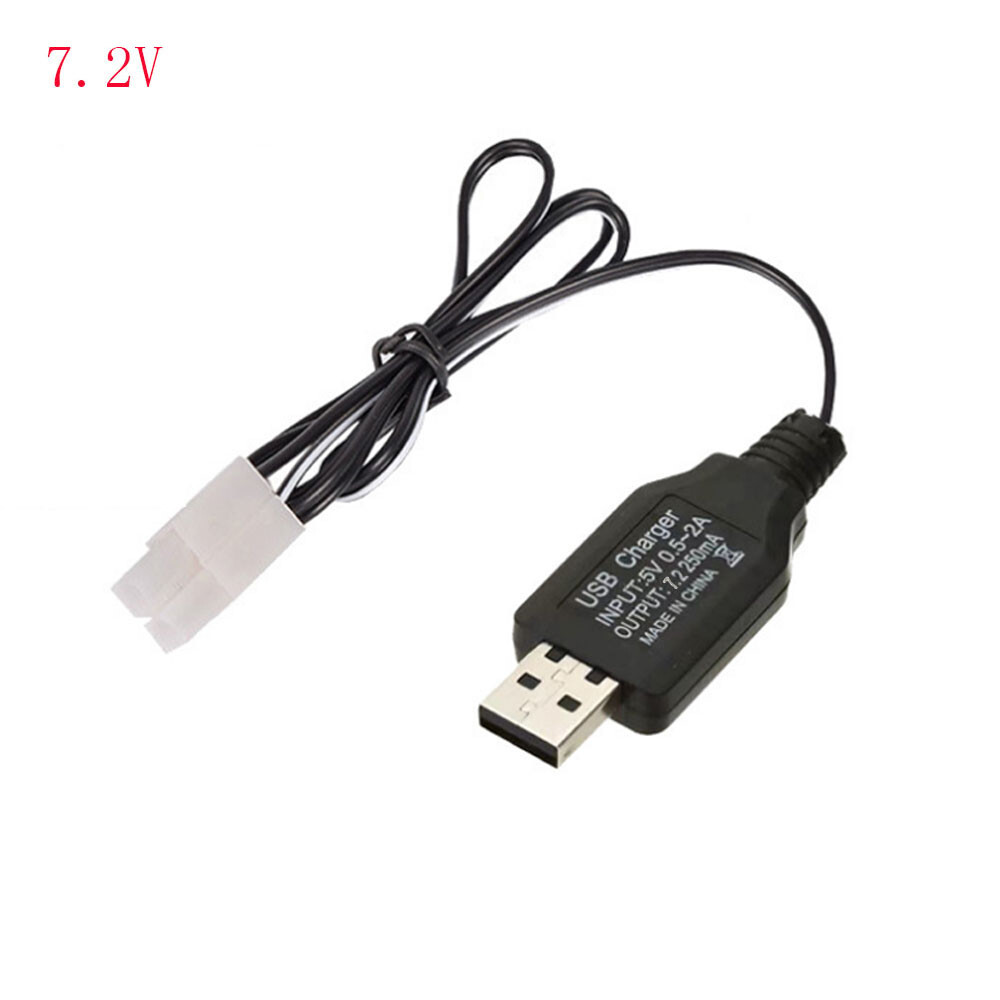 7.2V 9.6V 2Pin Power Charger for NiCd NiMH Battery 220-240V EU Plug for RC Toy