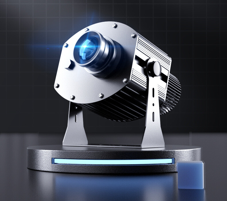 40W-600W Custom 4 Logo Auto-swtich LED Gobo Projector Waterproof AD Store Lights