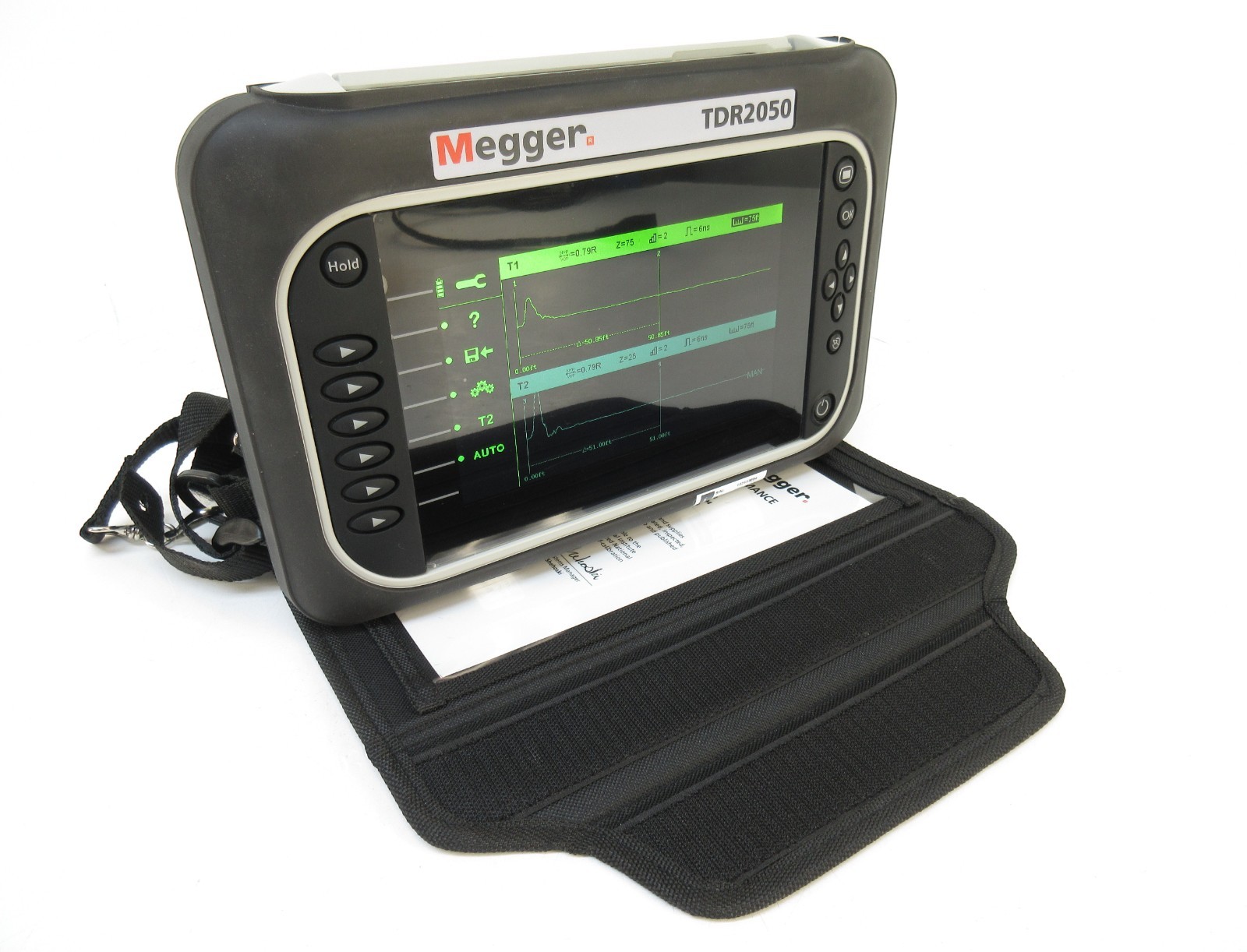Megger TDR2050 Advanced Dual Channel Time Domain Reflectometer CAT IV 600V