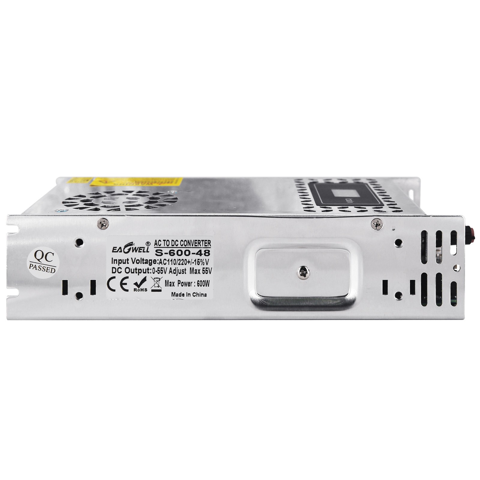 LED Display 120V AC to 0-48V 12.5A 600W DC Converter Switching Power Supply