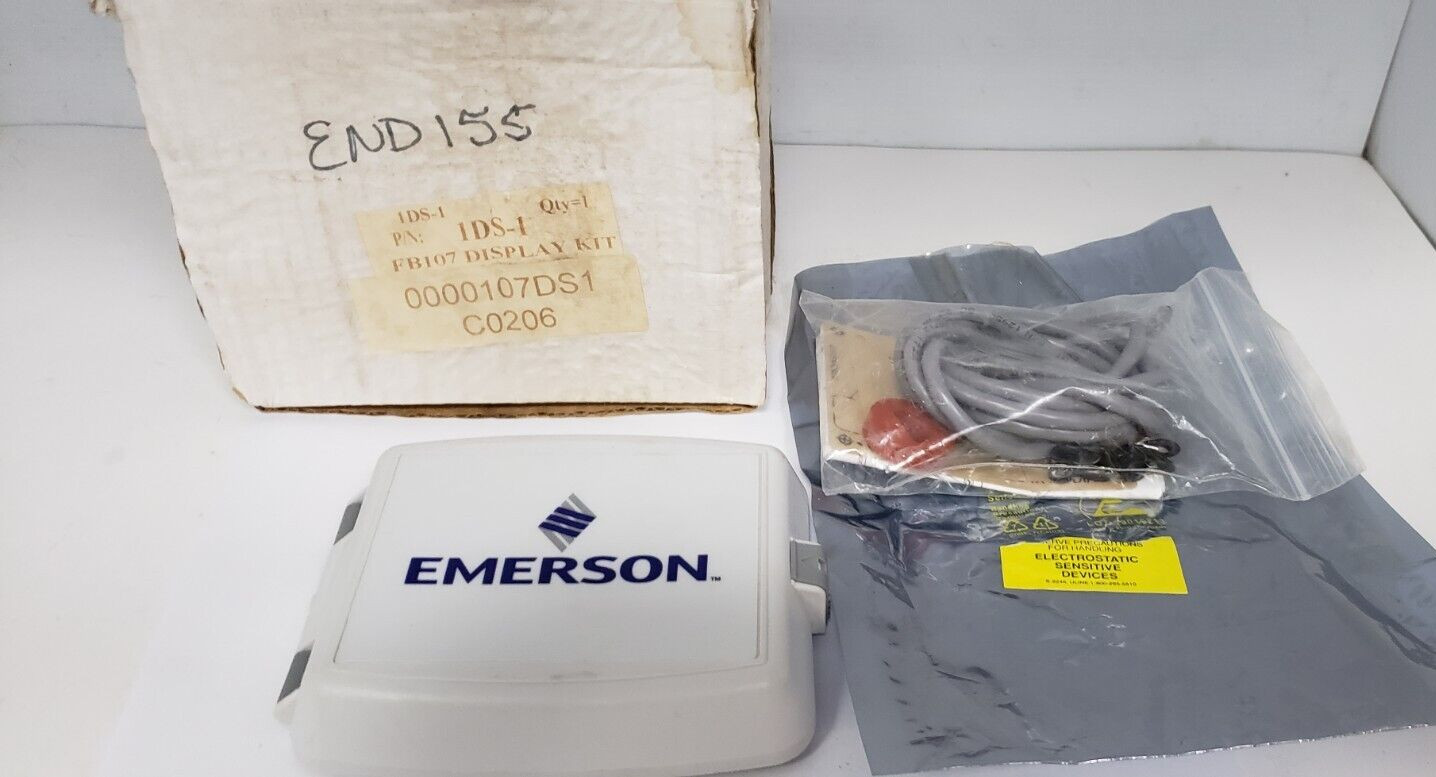 EMERSON FB107 (1DS-1) LCD TOUCHSCREEN, 1 WATT MAX, 8-30VDC INPUT, NIB