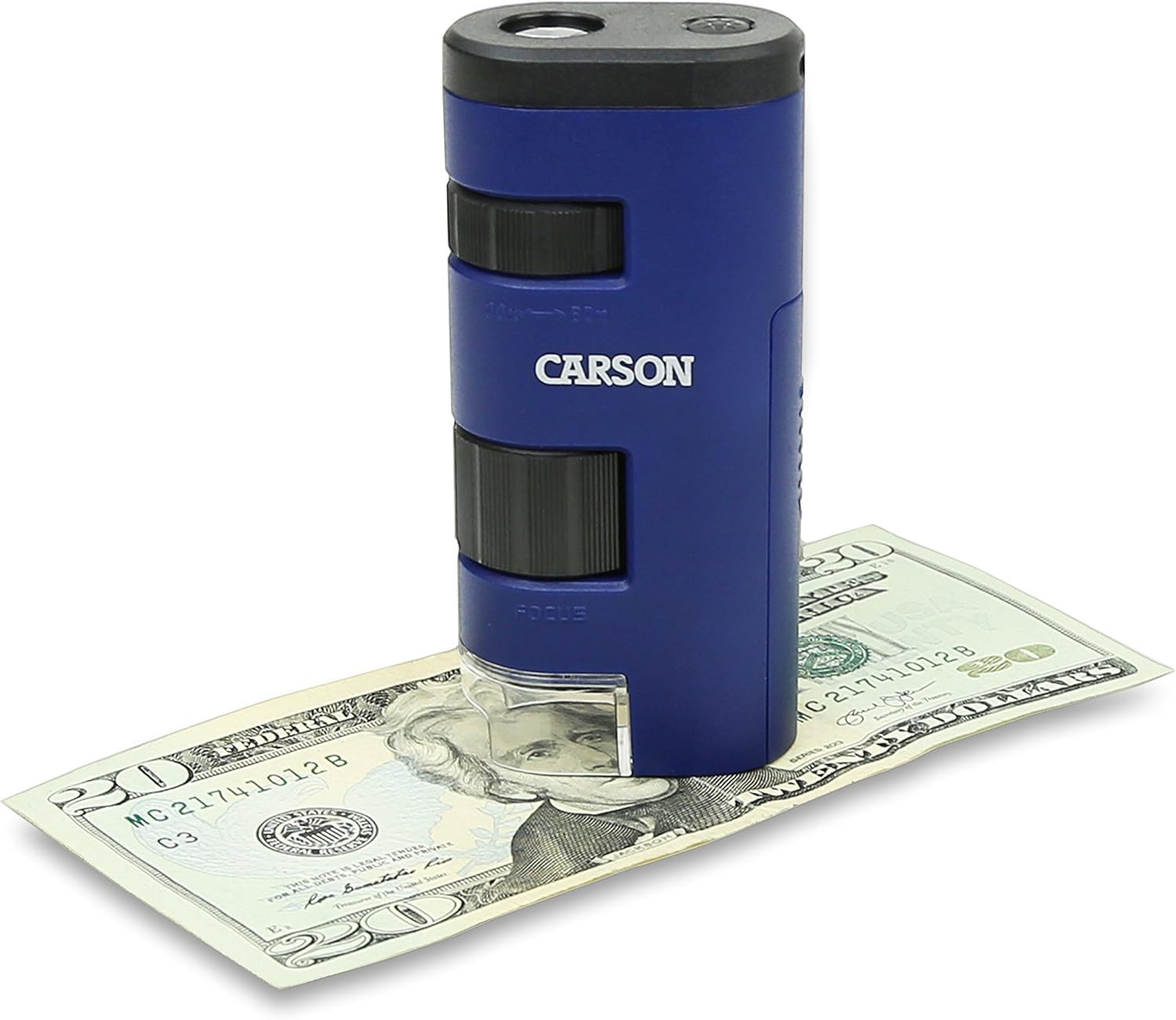 Pocket Micro 20X-60X LED Pocket Microscope Handheld STEM Toy (MM-450)