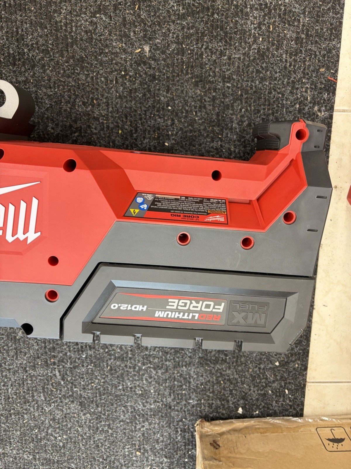 Milwaukee MX FUEL MXF302 14” Core Rig w/ Stand, 2xHD12.0 FORGE BATT SUPER CHARGE