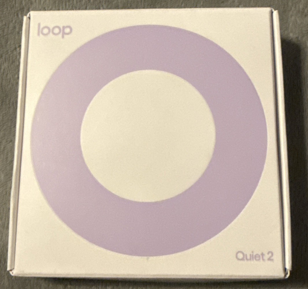 Loop Quiet 2 Ear Plugs, Ultra-Comfy Reusable Noise-Reducing Earplugs – Violet